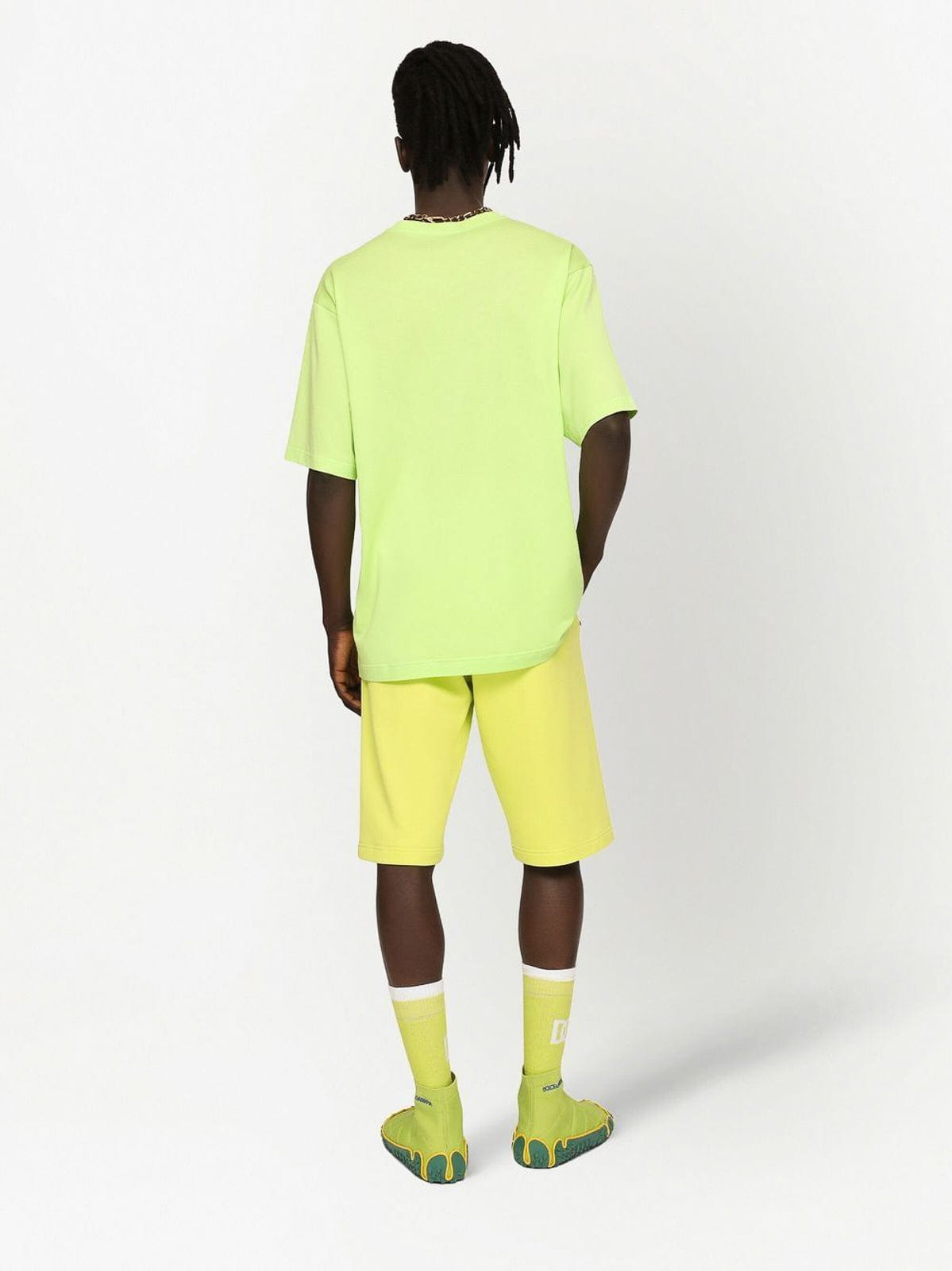 Dolce & Gabbana Logo-Embossed Cotton T-Shirt