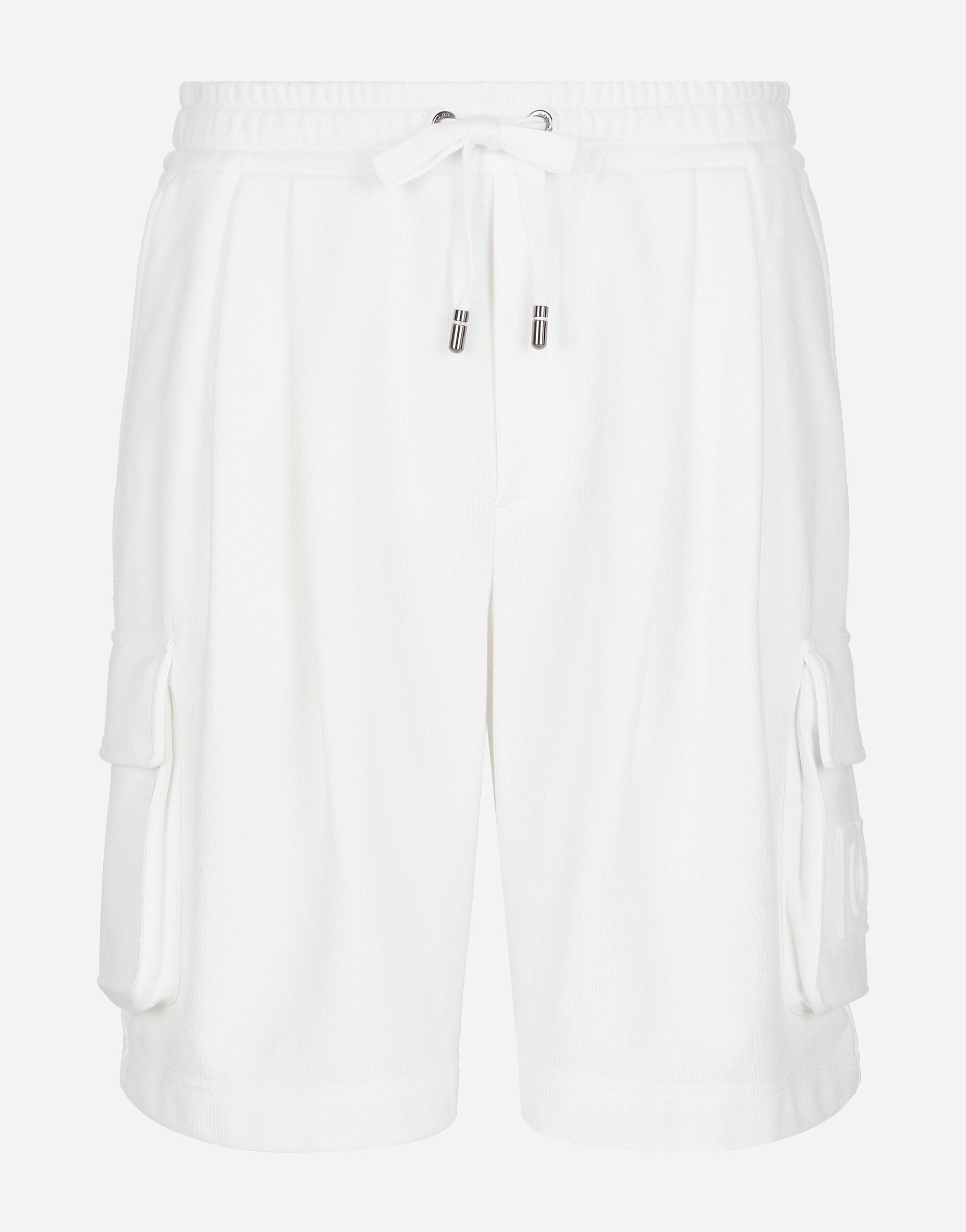 Dolce & Gabbana Logo-Embossed Jersey Shorts