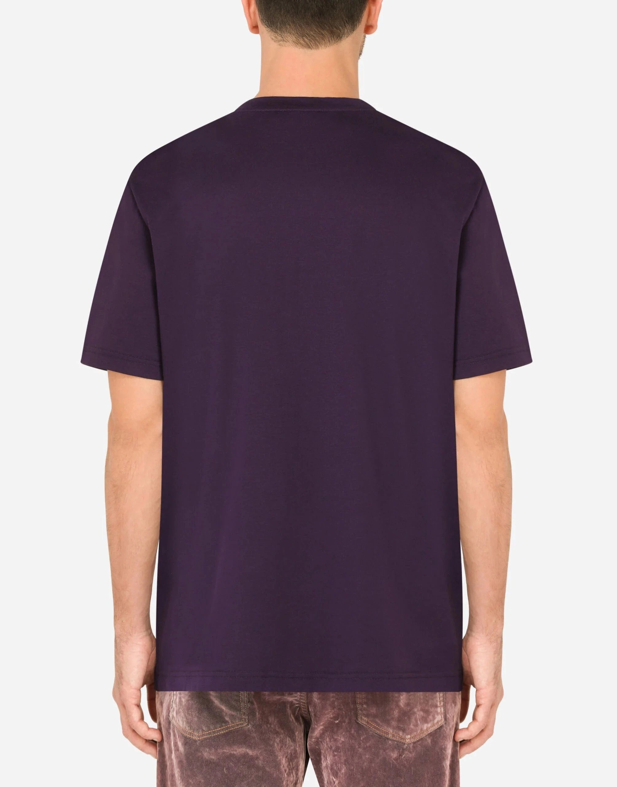 Dolce & Gabbana Logo-Embossed T-Shirt