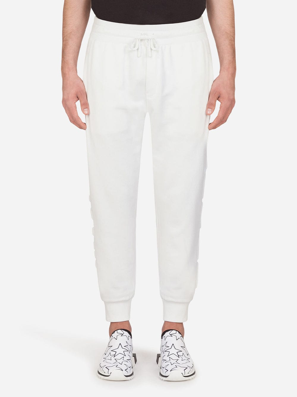 Dolce & Gabbana Logo Embroidered Sweatpants
