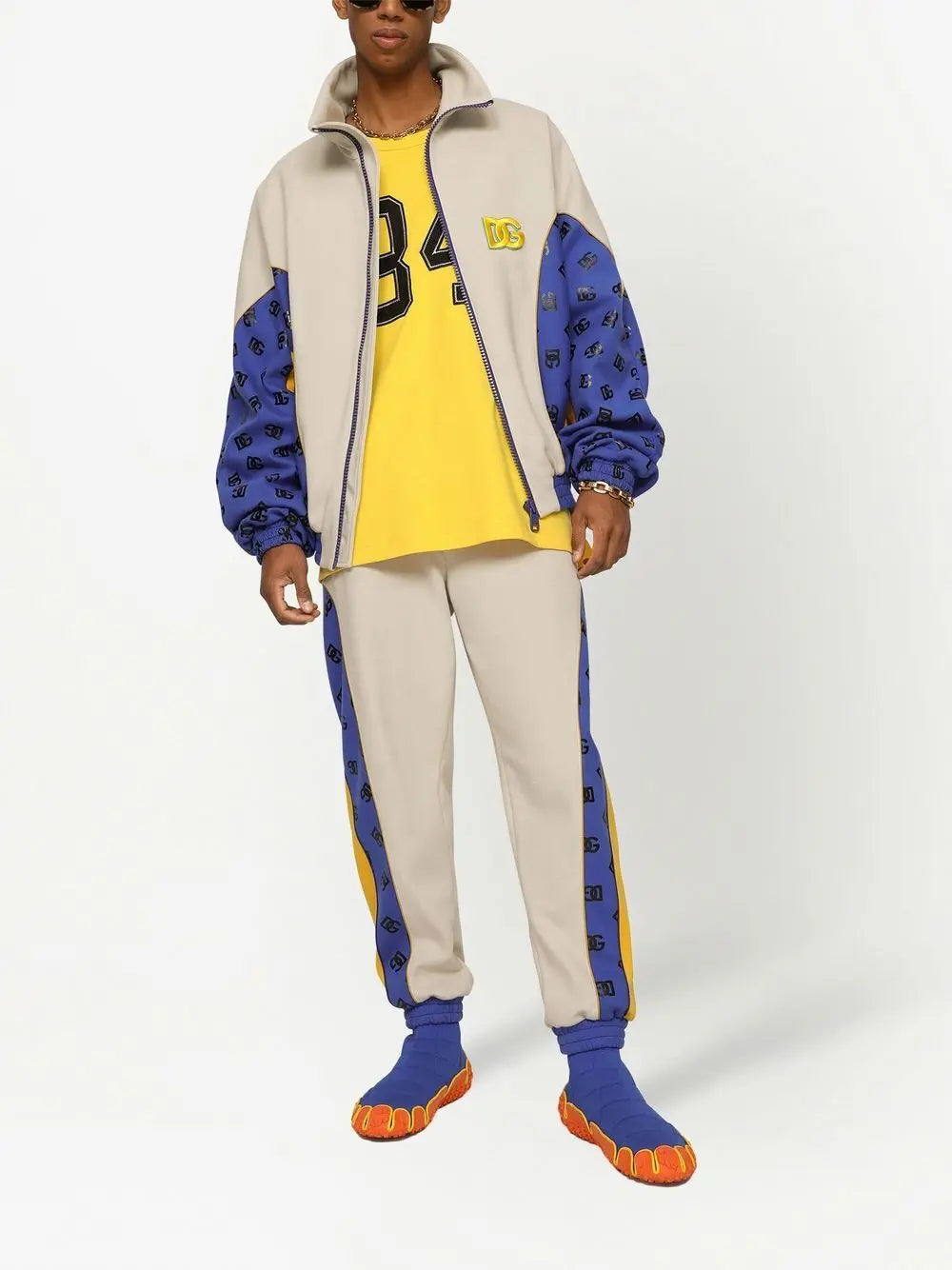 Dolce & Gabbana Logo-Embroidered Track Pants - alternate view