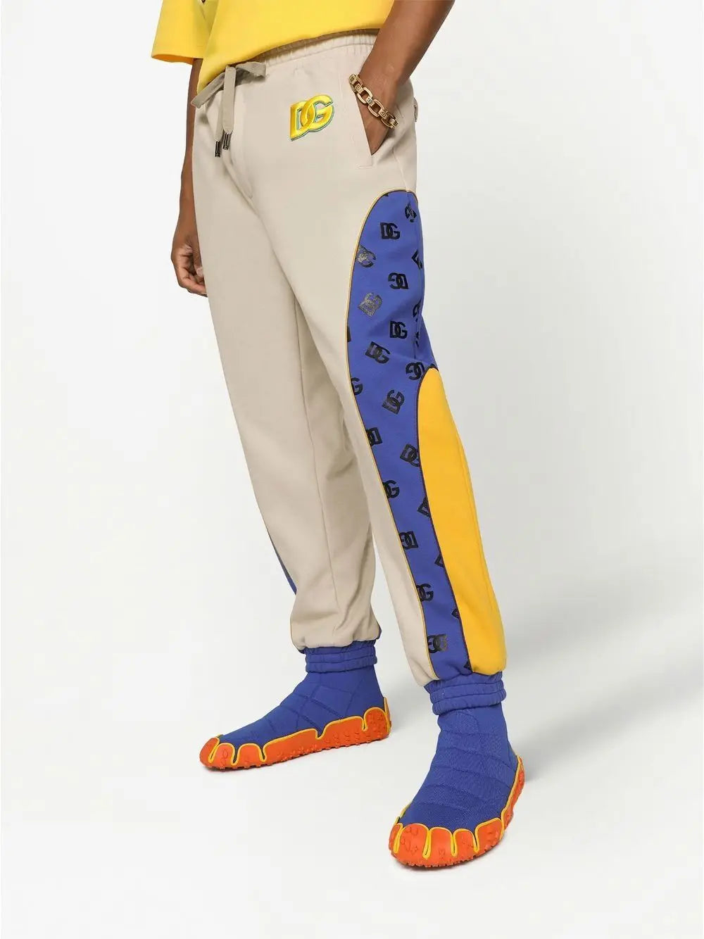 Dolce & Gabbana Logo-Embroidered Track Pants