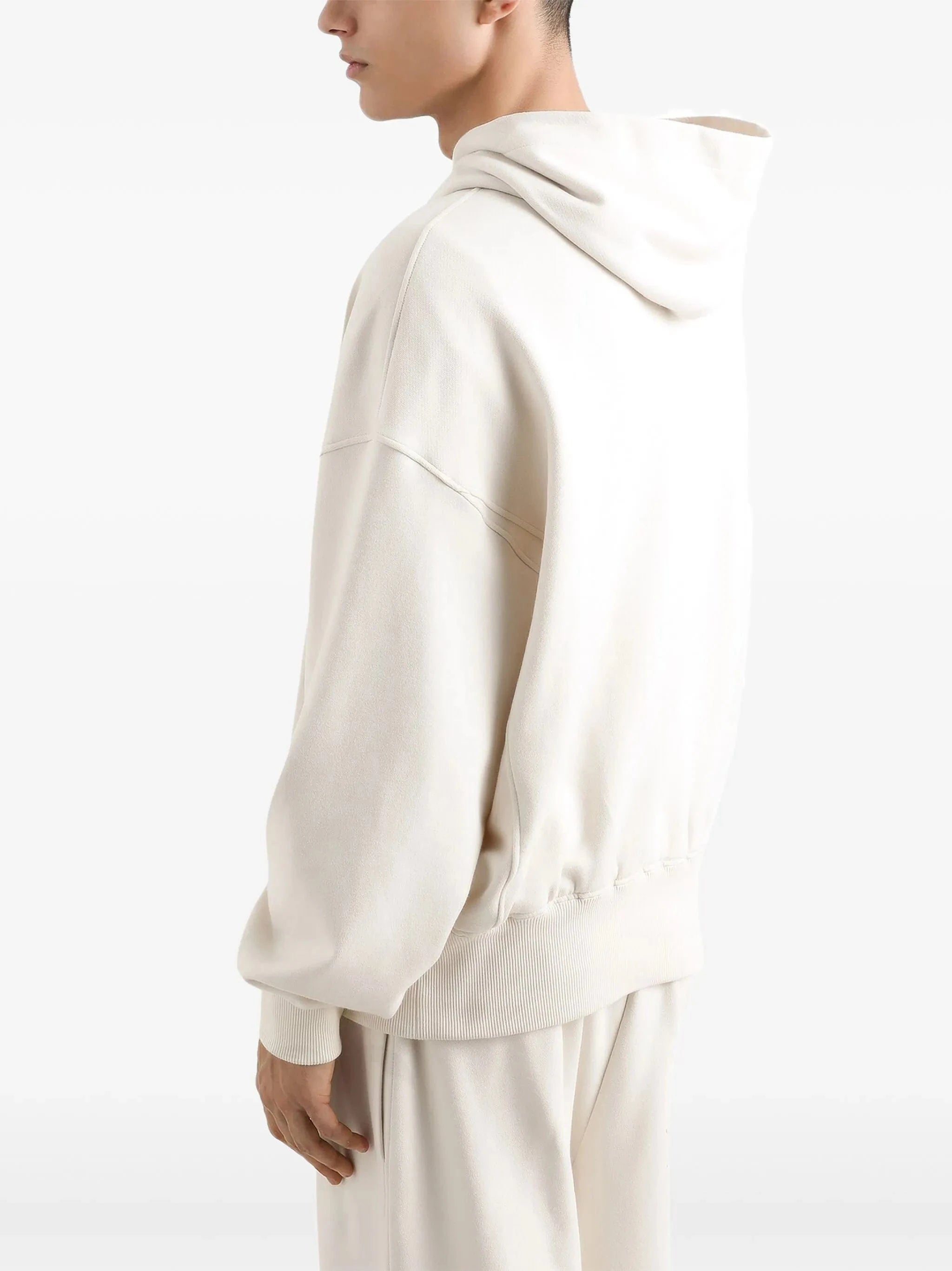 Dolce & Gabbana Logo Embroidery Oversized Hoodie