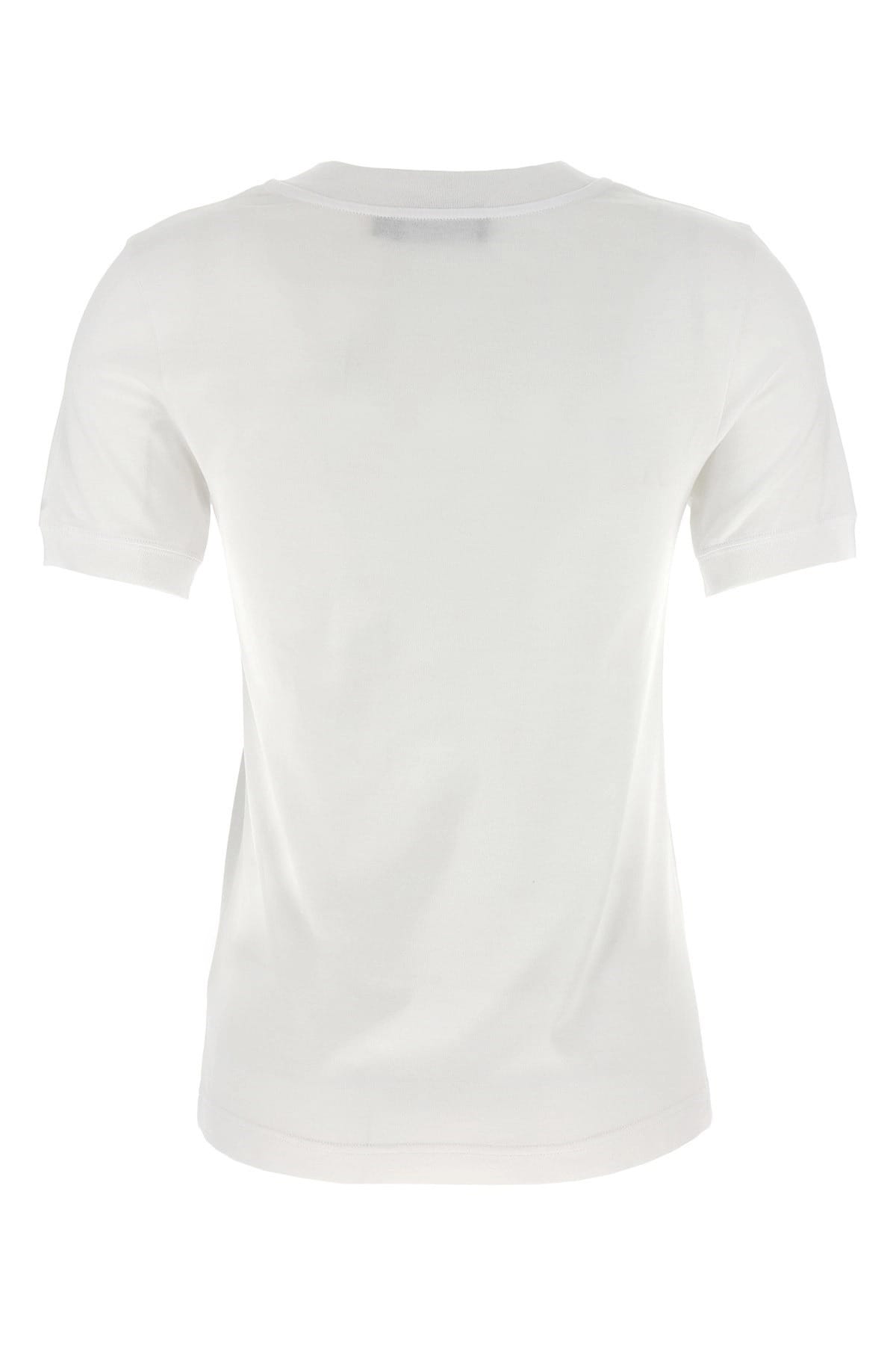 Dolce & Gabbana T-shirt met logo-borduursel - alternate view