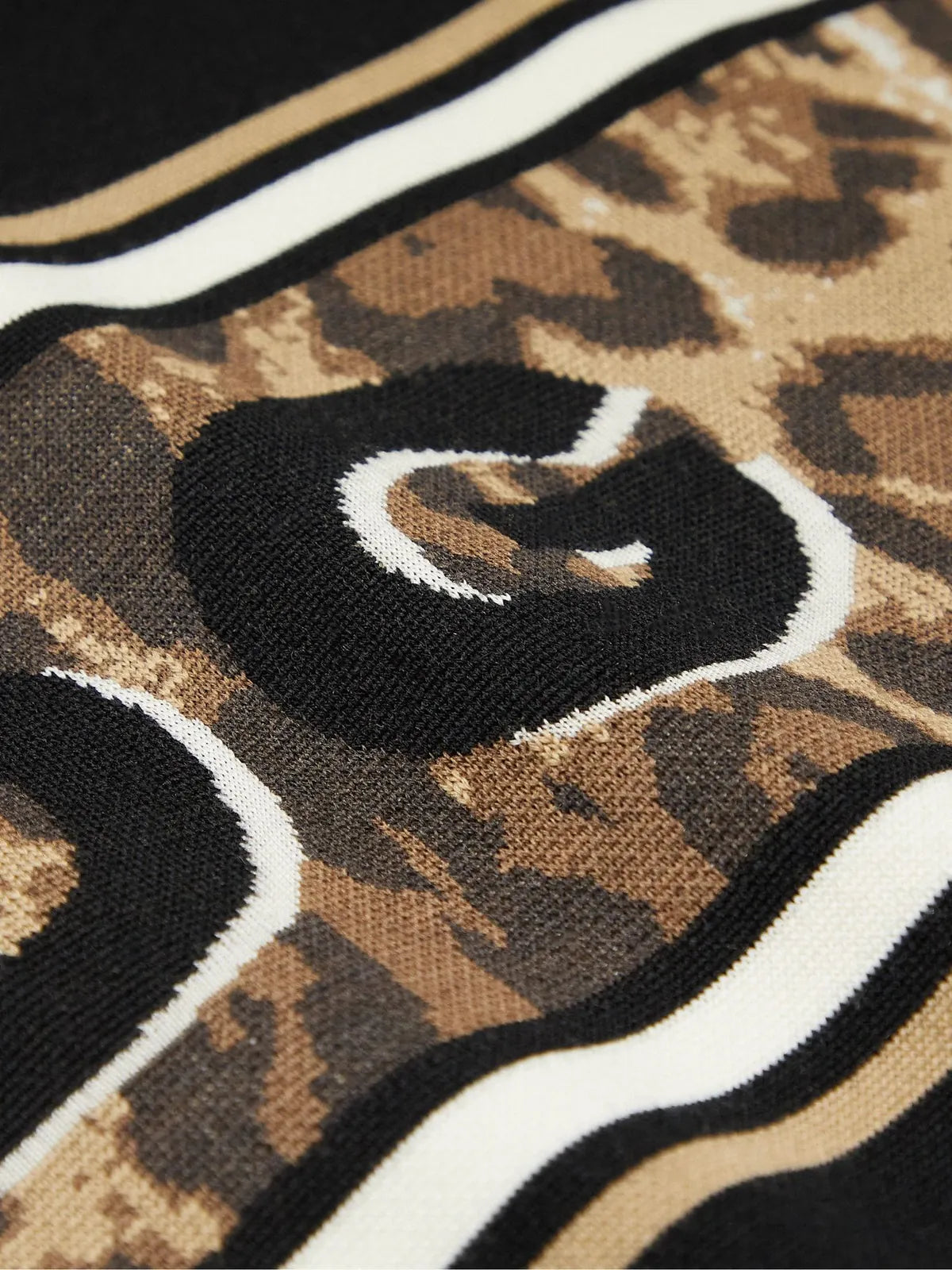 Dolce & Gabbana Dolce & Gabbana Logo-Jacquard Striped Sweater