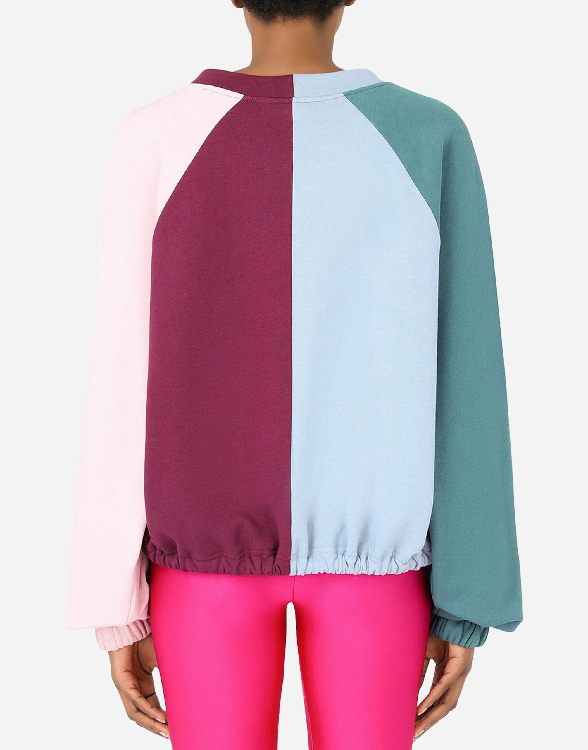 Dolce & Gabbana Logo Panelled Sweatshirt