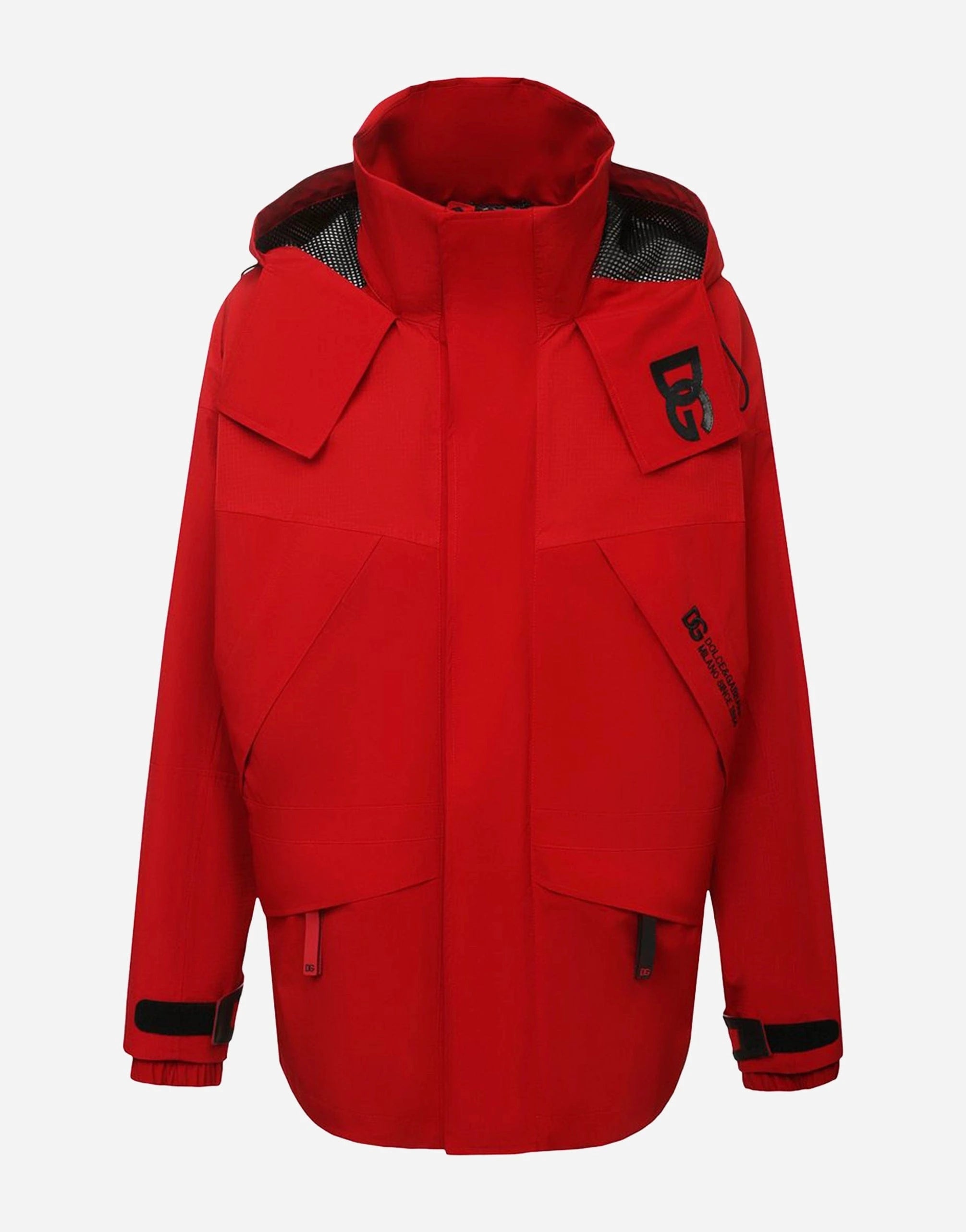 Dolce & Gabbana Logo Parka Jacket