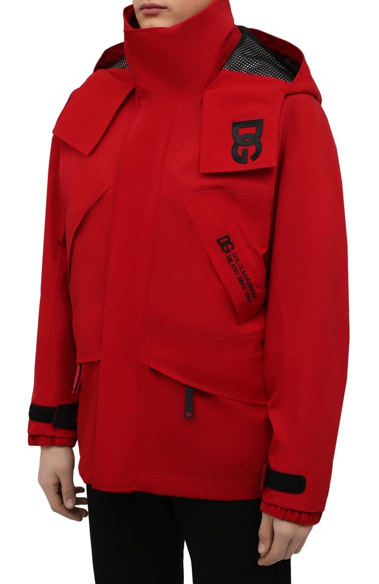 Dolce & Gabbana Logo Parka Jacket