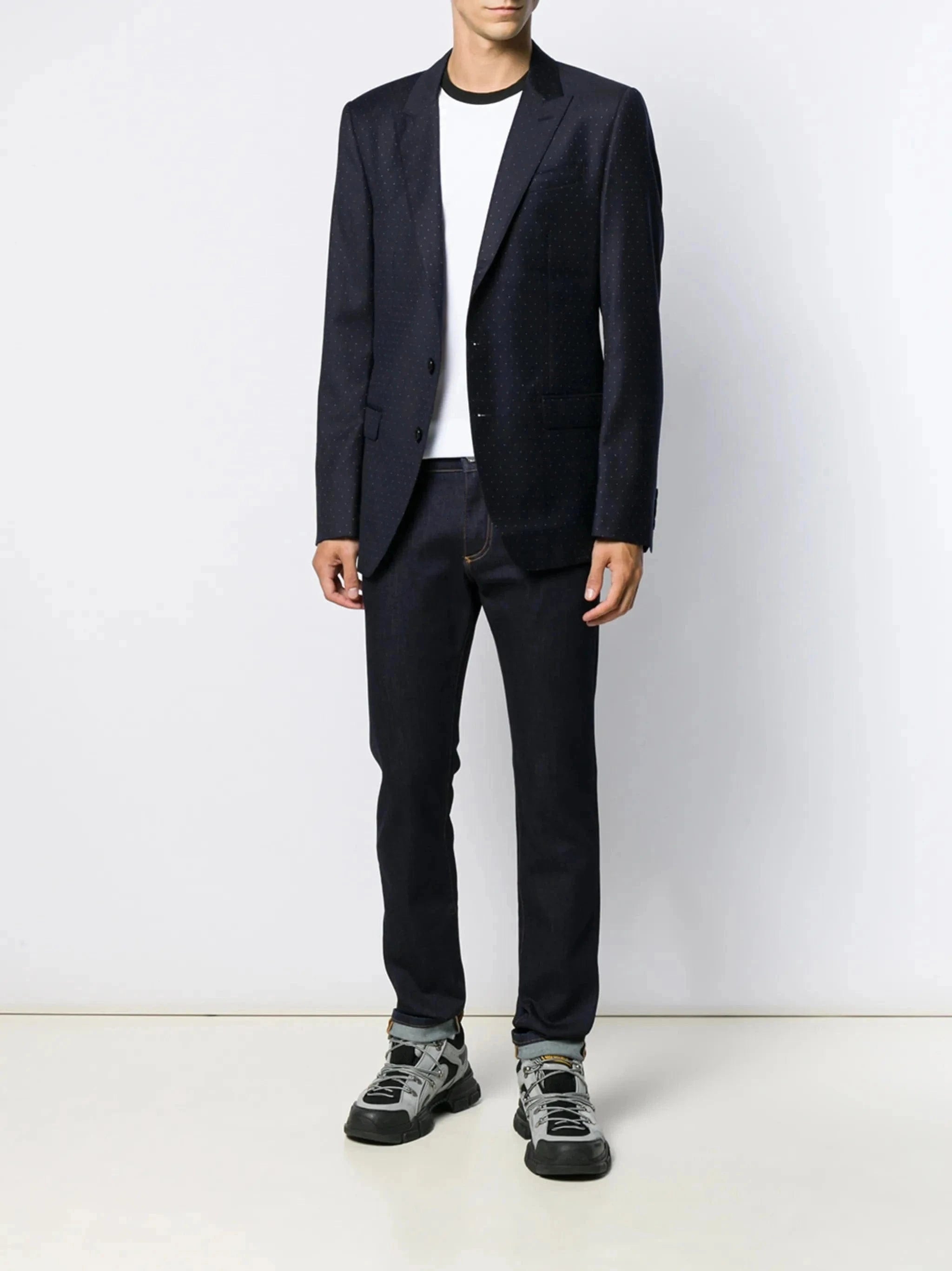 Dolce & Gabbana Logo Patch Skinny Jeans - alternate view