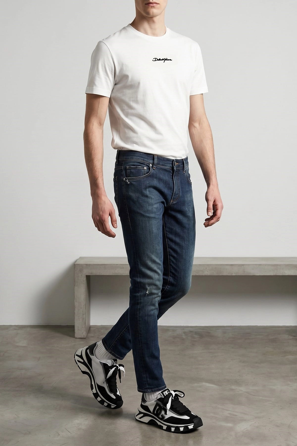 Dolce & Gabbana Dolce & Gabbana Logo Patch T-Shirt