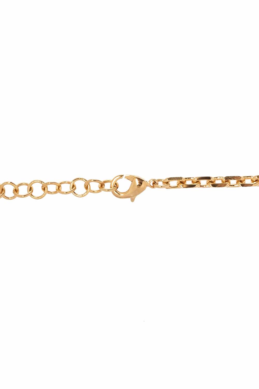 Dolce & Gabbana Logo Plaque Beaded Necklace