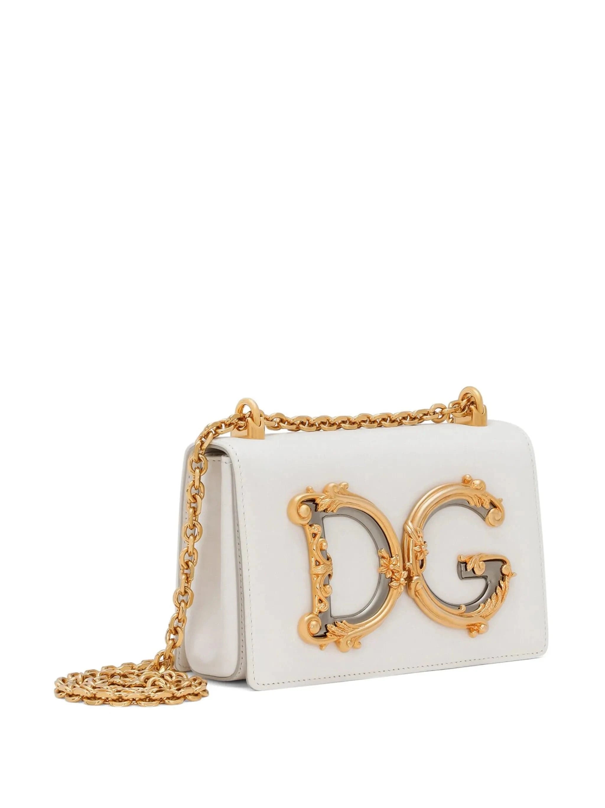 Dolce & Gabbana Logo-Plaque Crossbody Bag