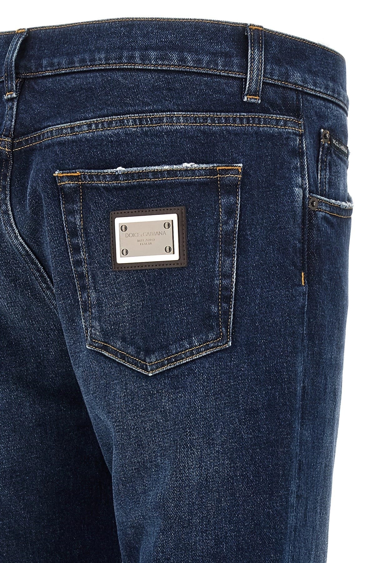 Dolce & Gabbana Dolce & Gabbana Logo Plaque Jeans