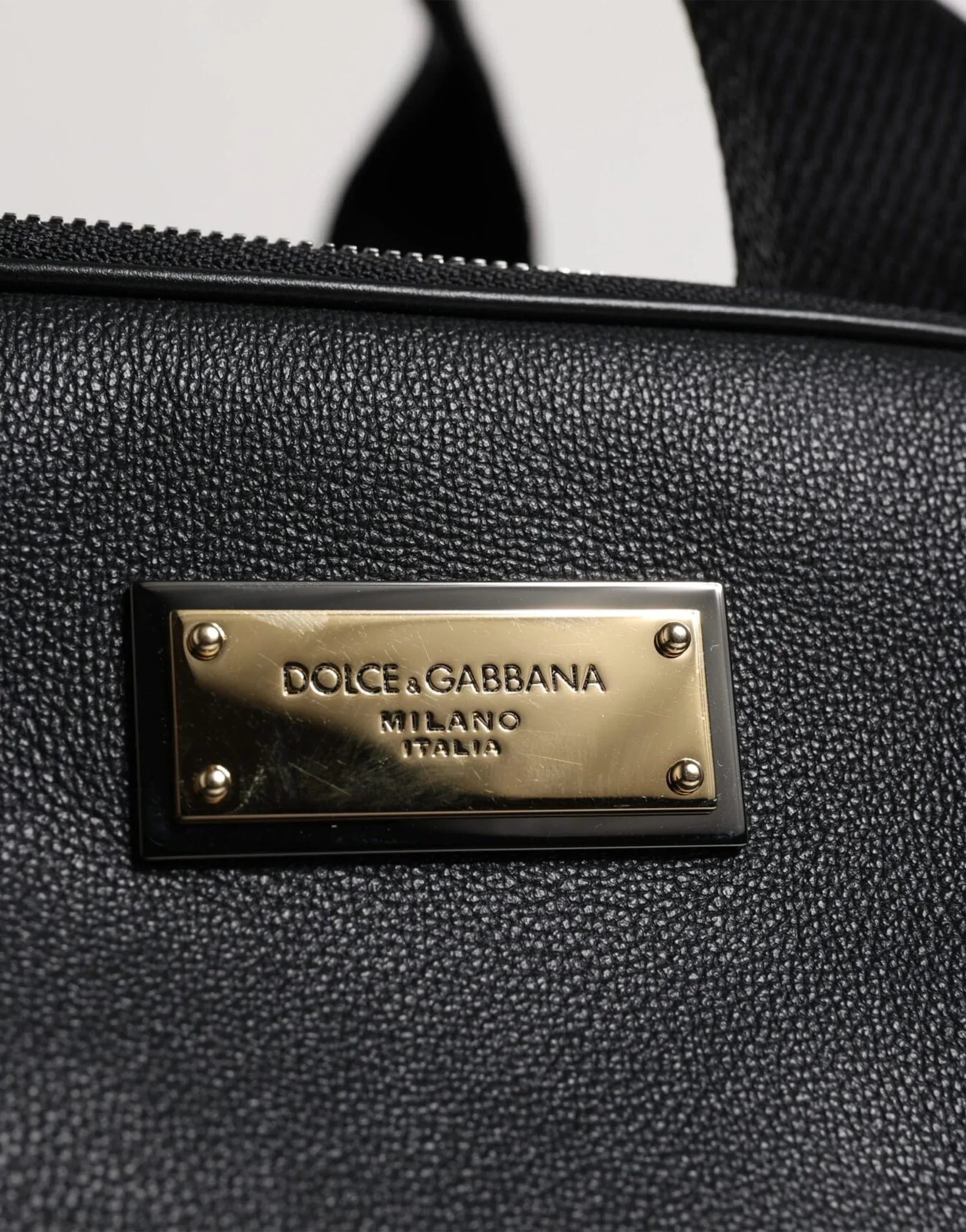 Dolce & Gabbana Logo Plaque Pet Carrier Tote Bag