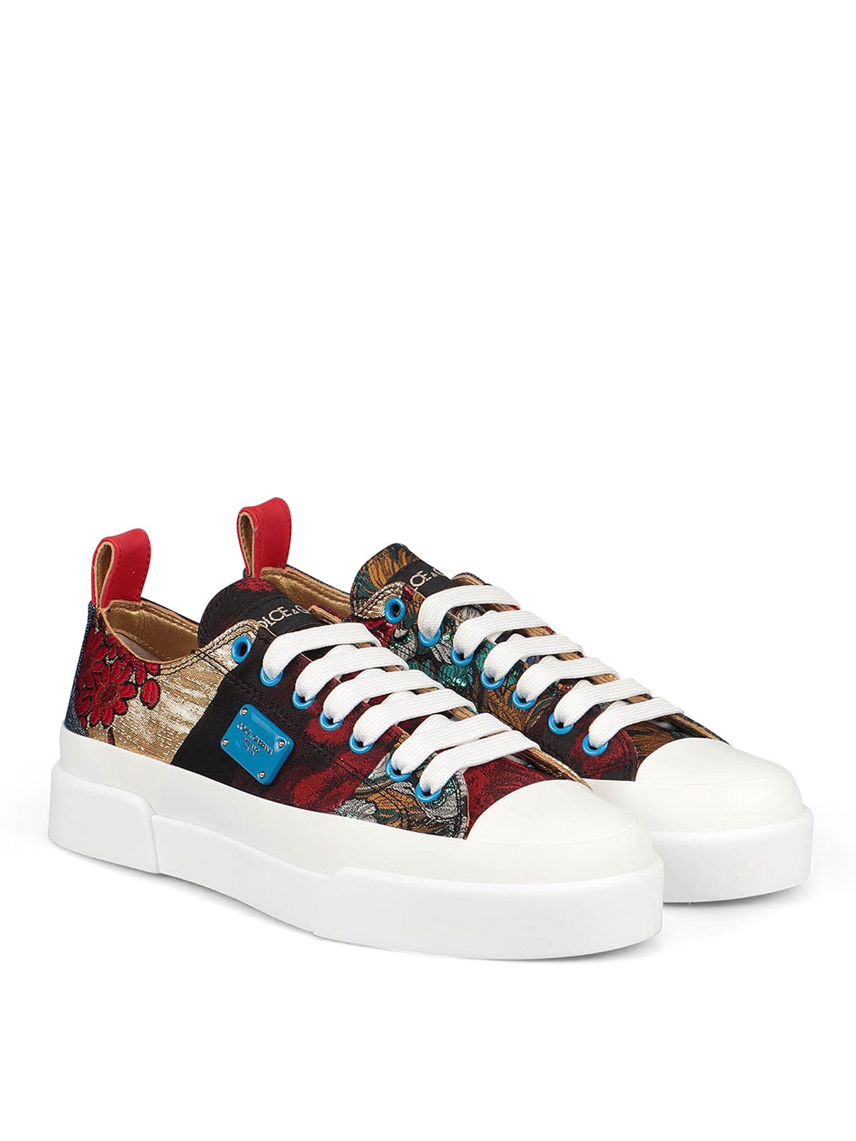 Dolce & Gabbana Logo-Plaque Portofino Sneakers
