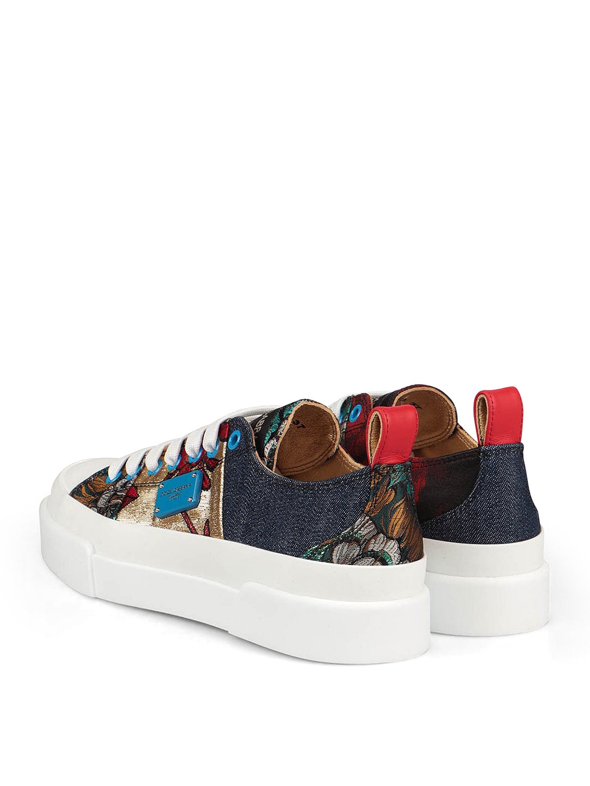 Dolce & Gabbana Logo-Plaque Portofino Sneakers