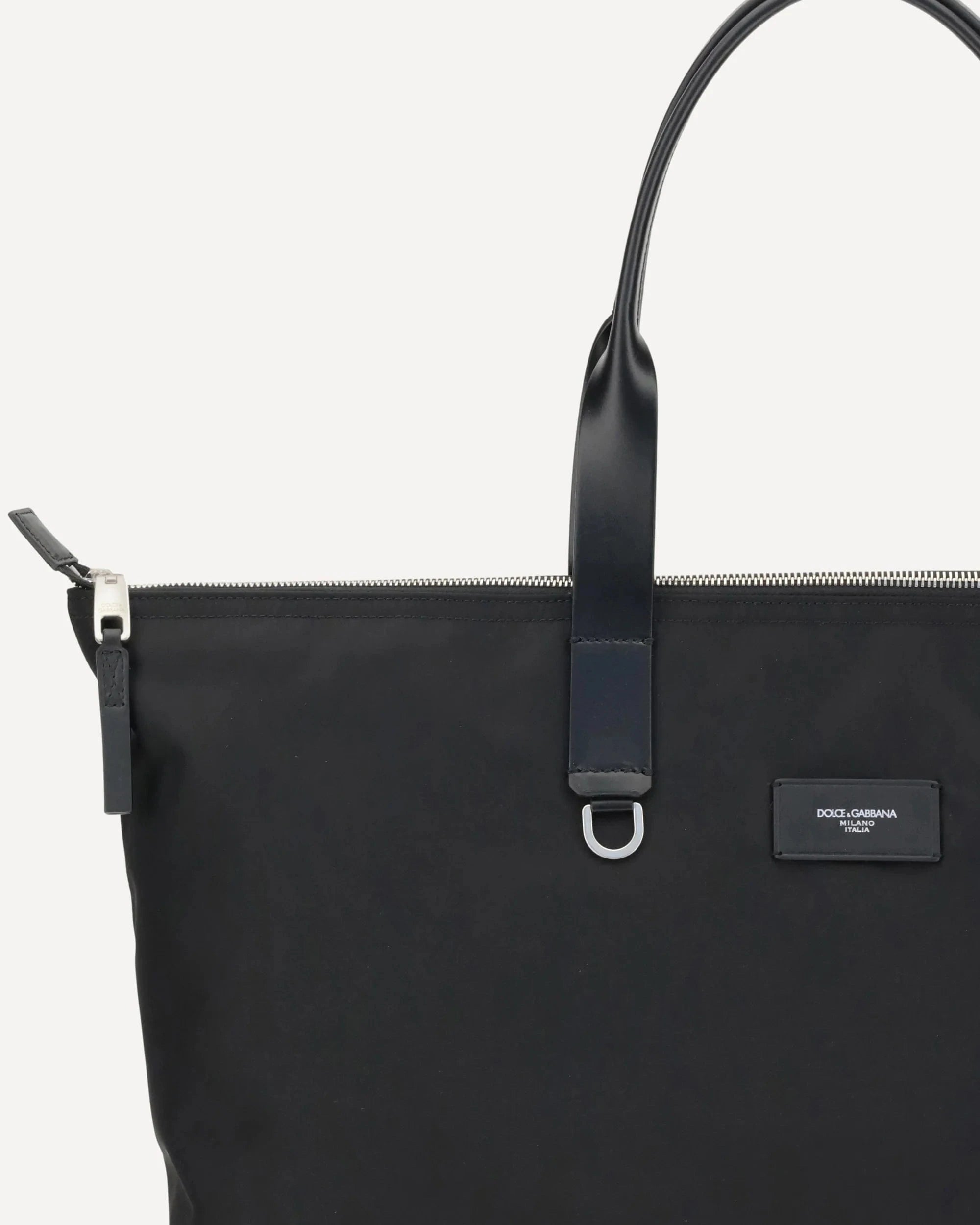 Dolce & Gabbana Logo-Plaque Tote Bag