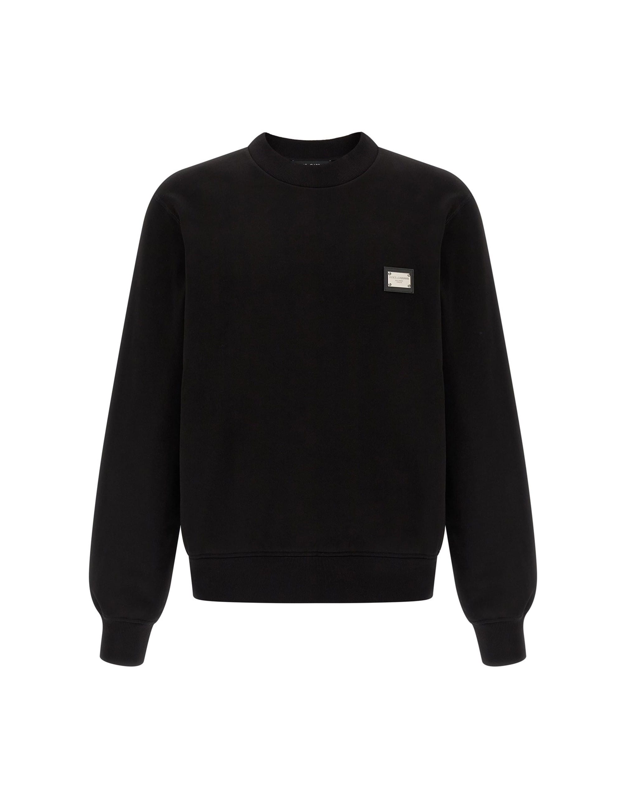 Dolce & Gabbana Dolce & Gabbana Logo Plate Sweatshirt