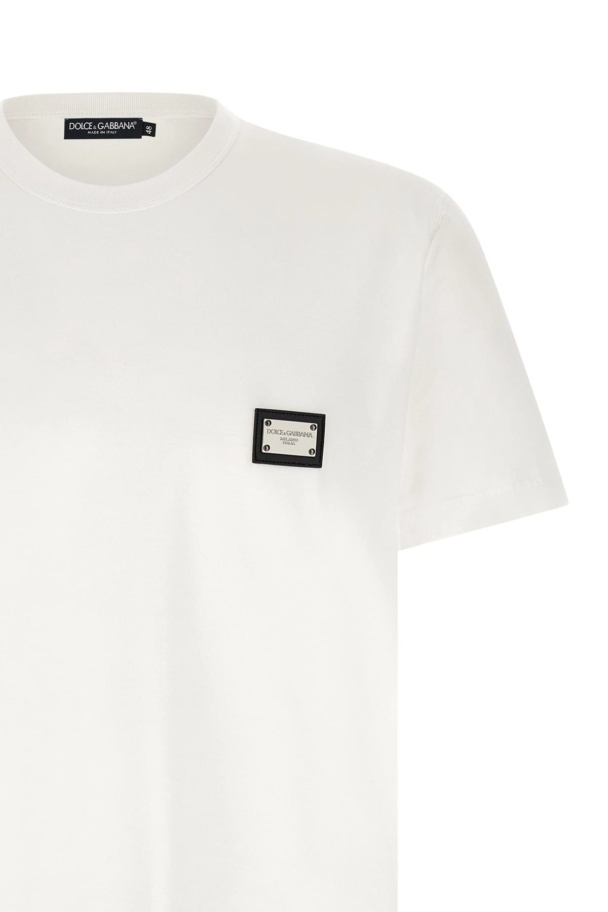 Dolce & Gabbana Dolce & Gabbana Logo Plate T-Shirt