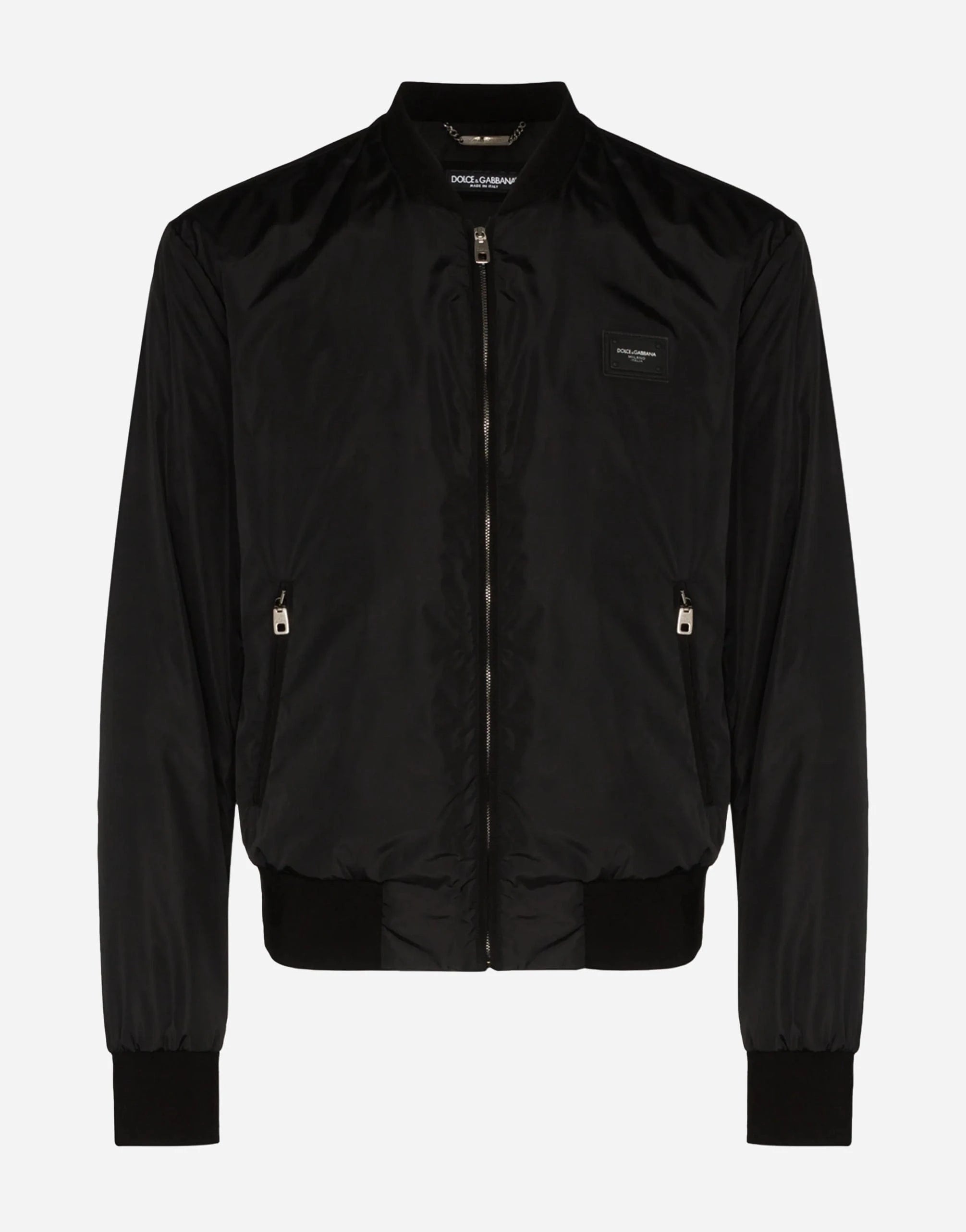 Dolce & Gabbana Logo-Tag Bomber Jacket