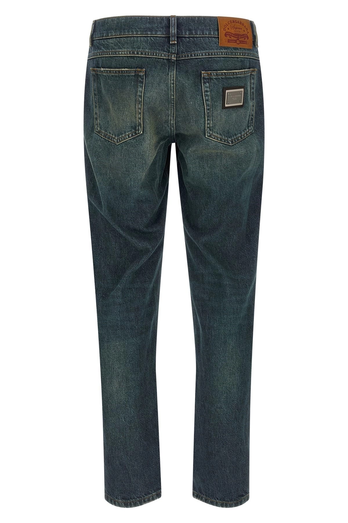 Dolce & Gabbana Dolce & Gabbana Logo Tag Straight-Leg Jeans