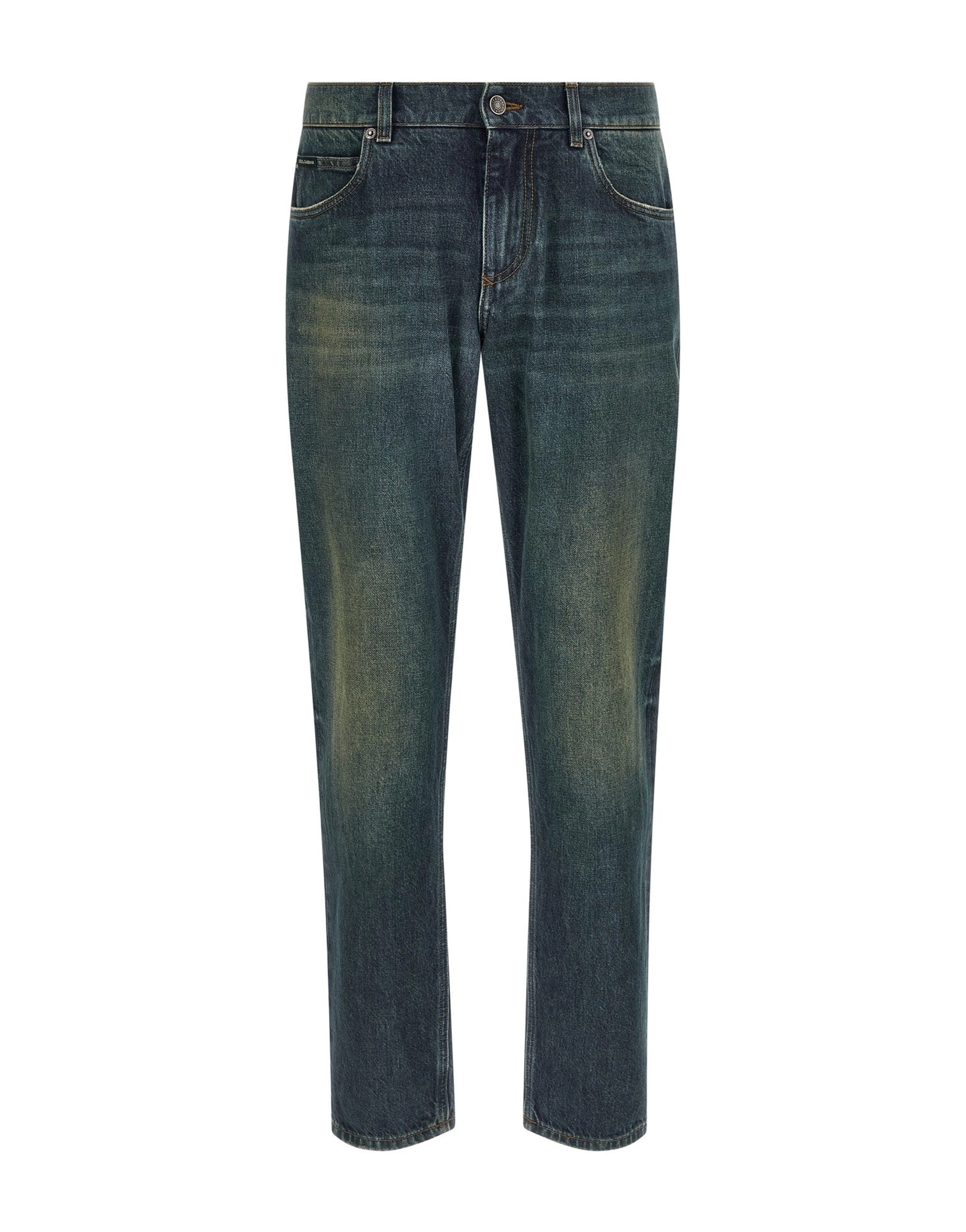 Dolce & Gabbana Dolce & Gabbana Logo Tag Straight-Leg Jeans