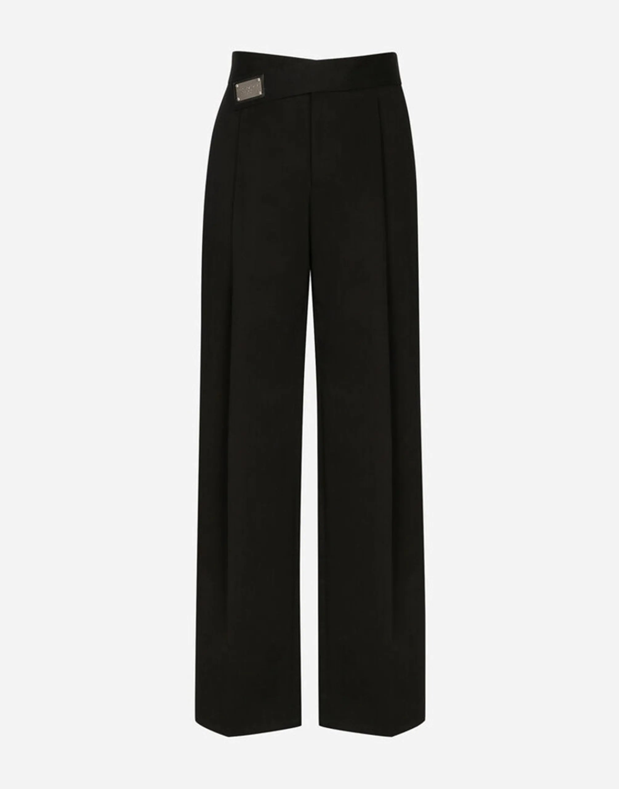 Dolce & Gabbana Dolce & Gabbana Logo Tag Stretch Trousers