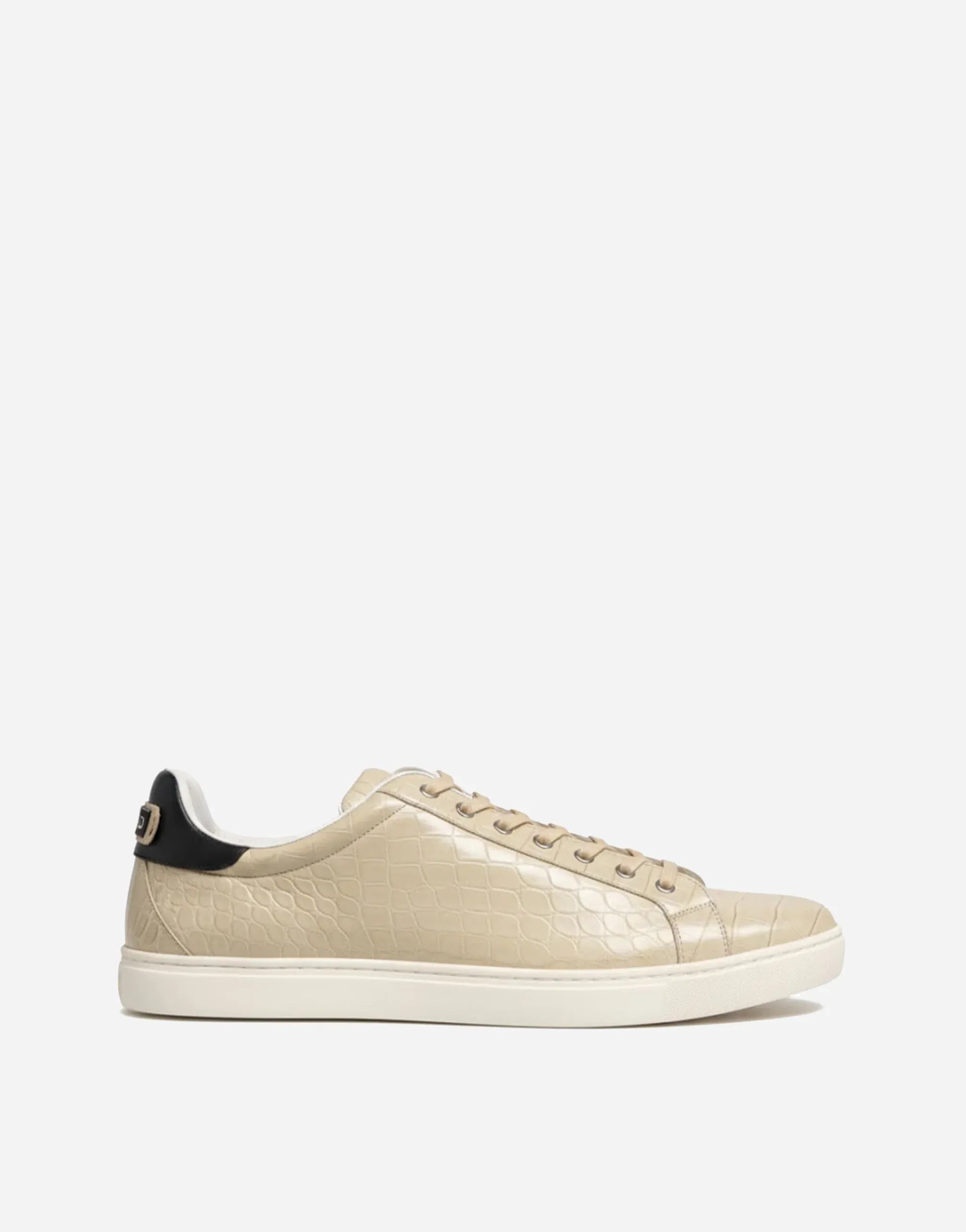 Dolce & Gabbana London Sartoria Croc Low-Top Sneakers