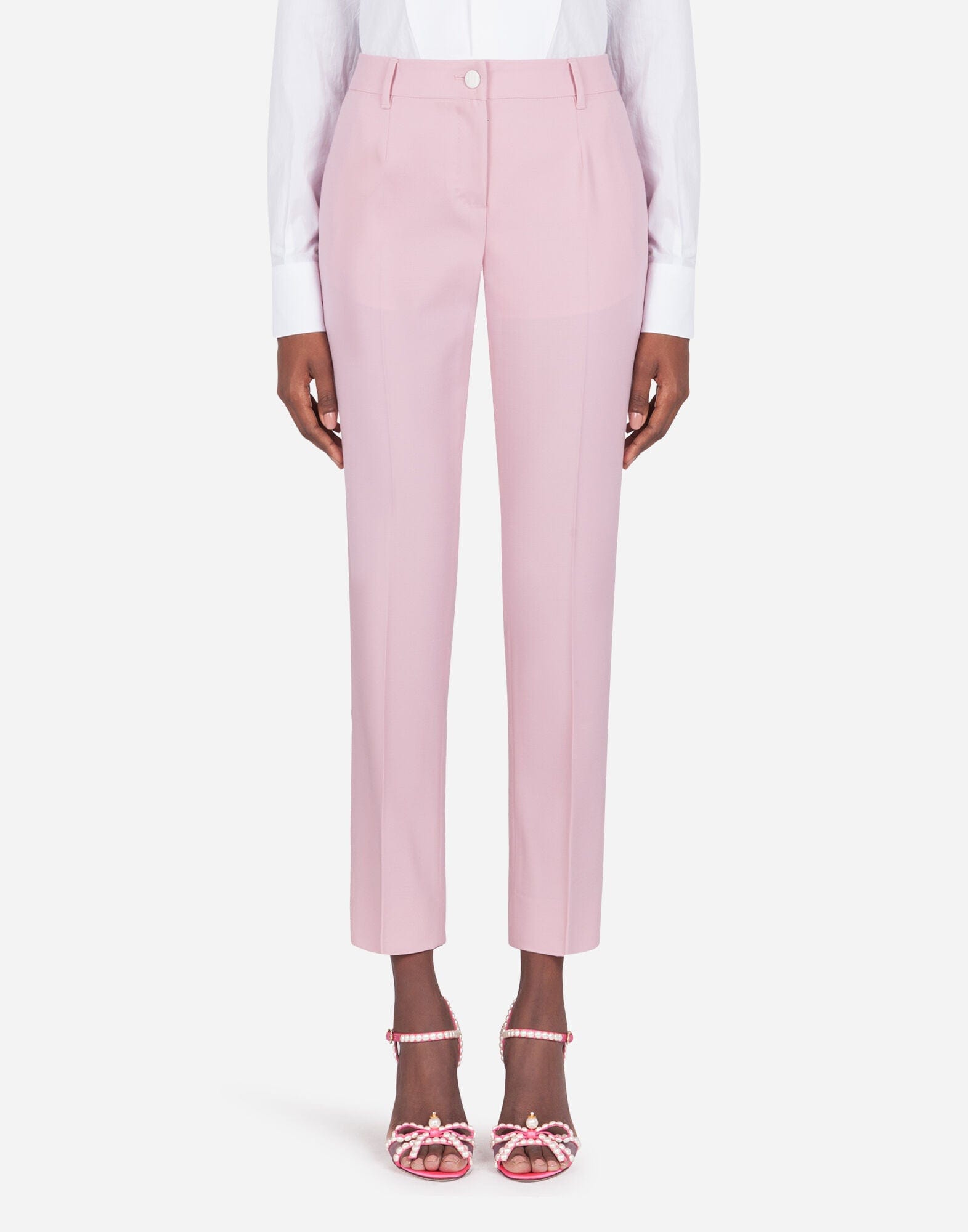 Dolce & Gabbana Low-Waisted Wool Trousers