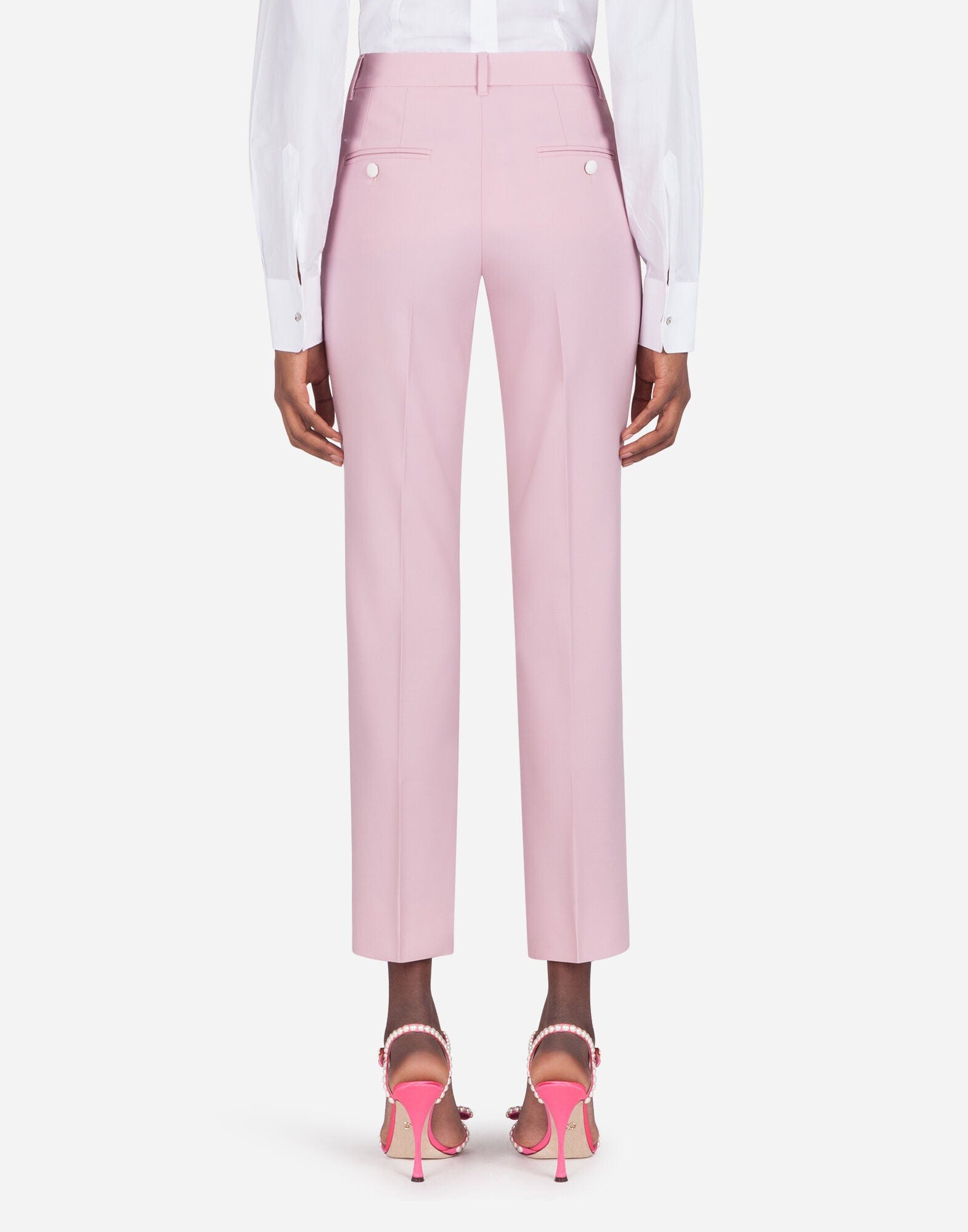 Dolce & Gabbana Low-Waisted Wool Trousers