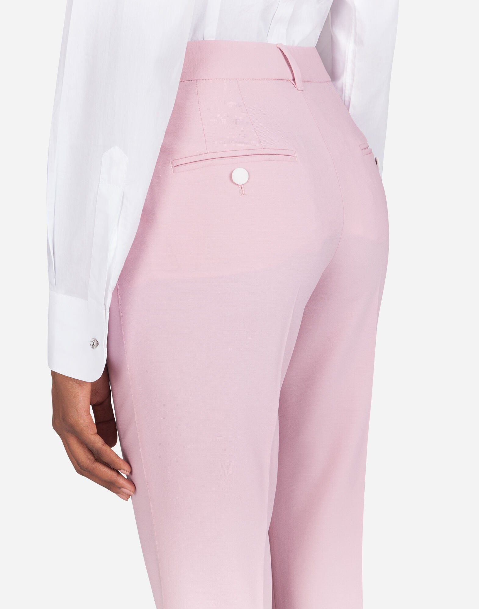 Dolce & Gabbana Low-Waisted Wool Trousers