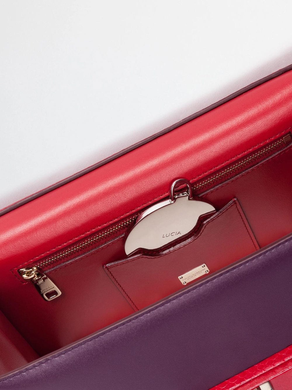 Dolce & Gabbana Lucia Leather Shoulder Bag