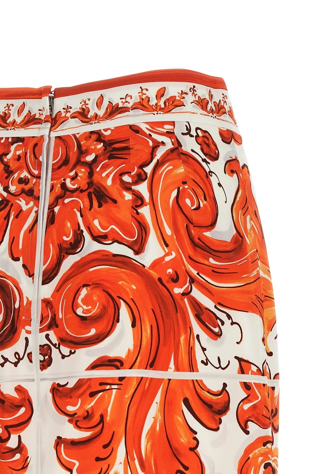 Dolce & Gabbana Dolce & Gabbana Maiolica Midi Skirt