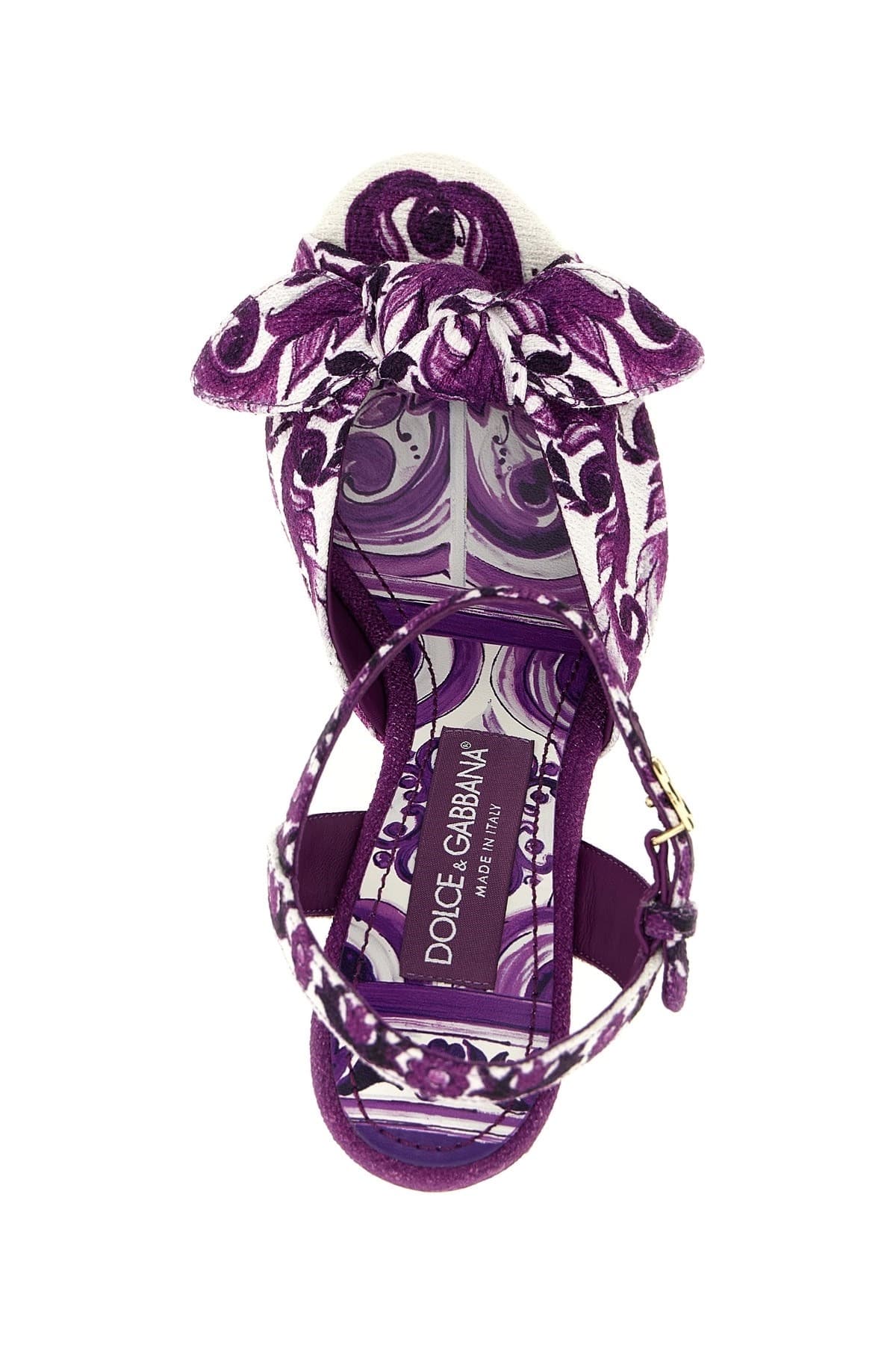 Dolce & Gabbana Dolce & Gabbana Maiolica Platform Sandals