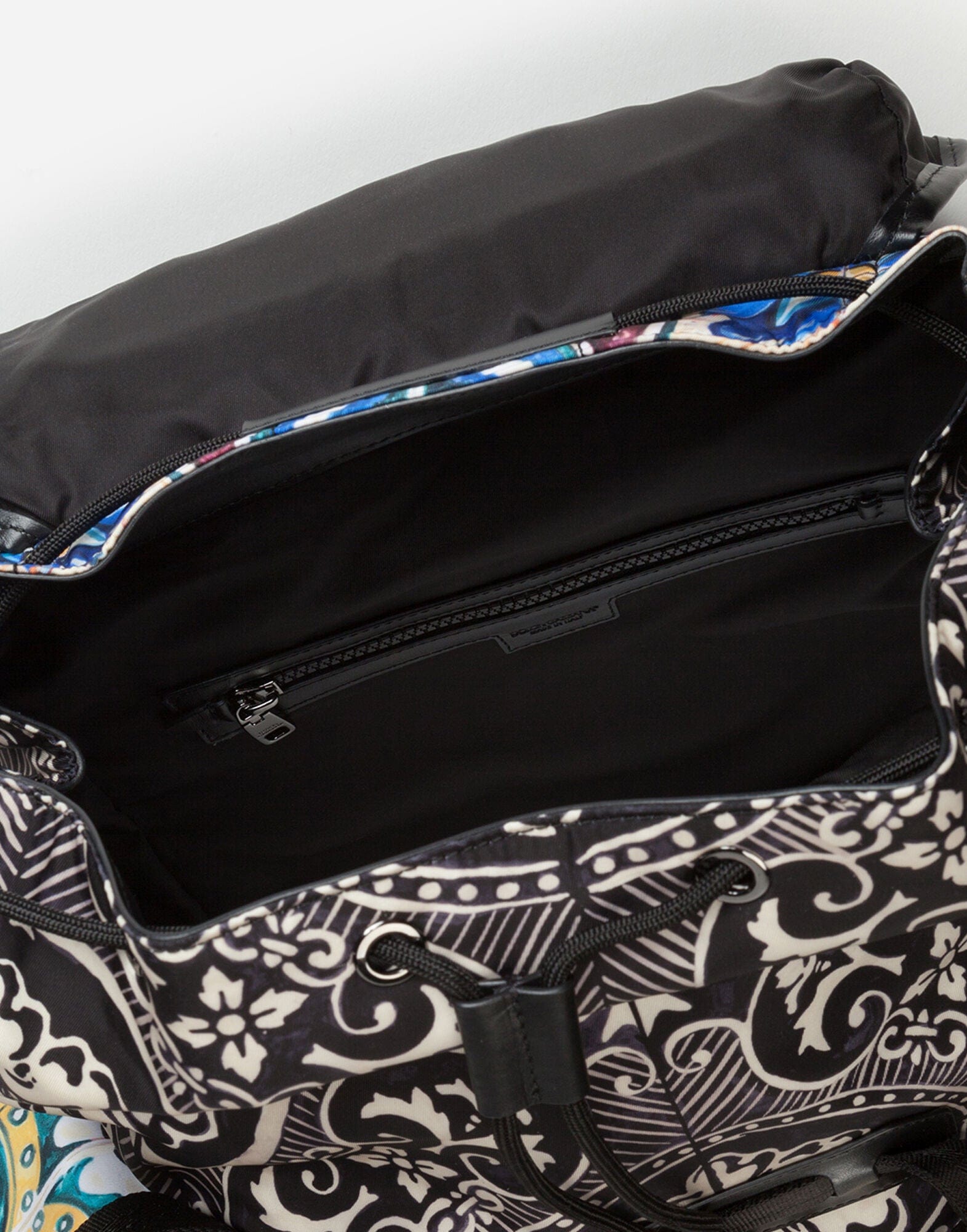 Dolce & Gabbana Maiolica Print Backpack