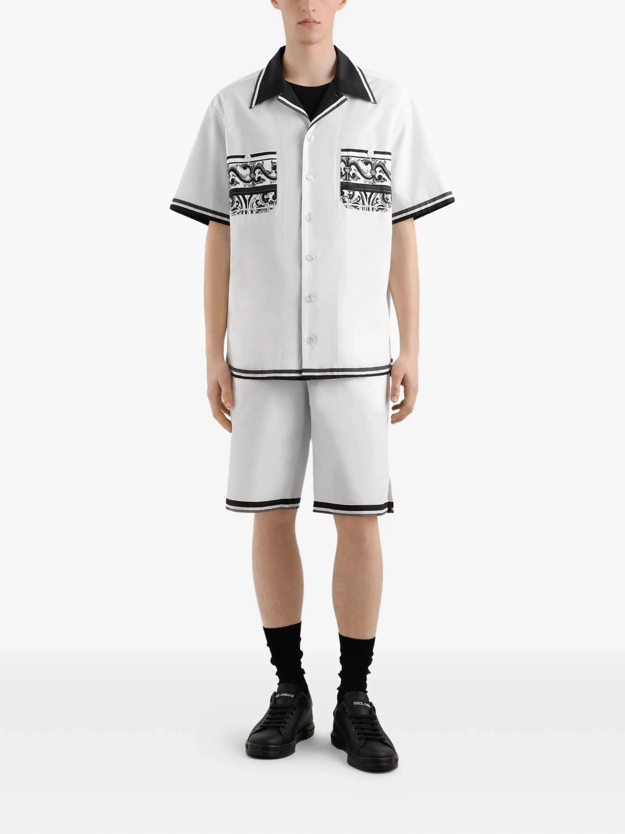 Dolce & Gabbana Majolica-Print Shirt