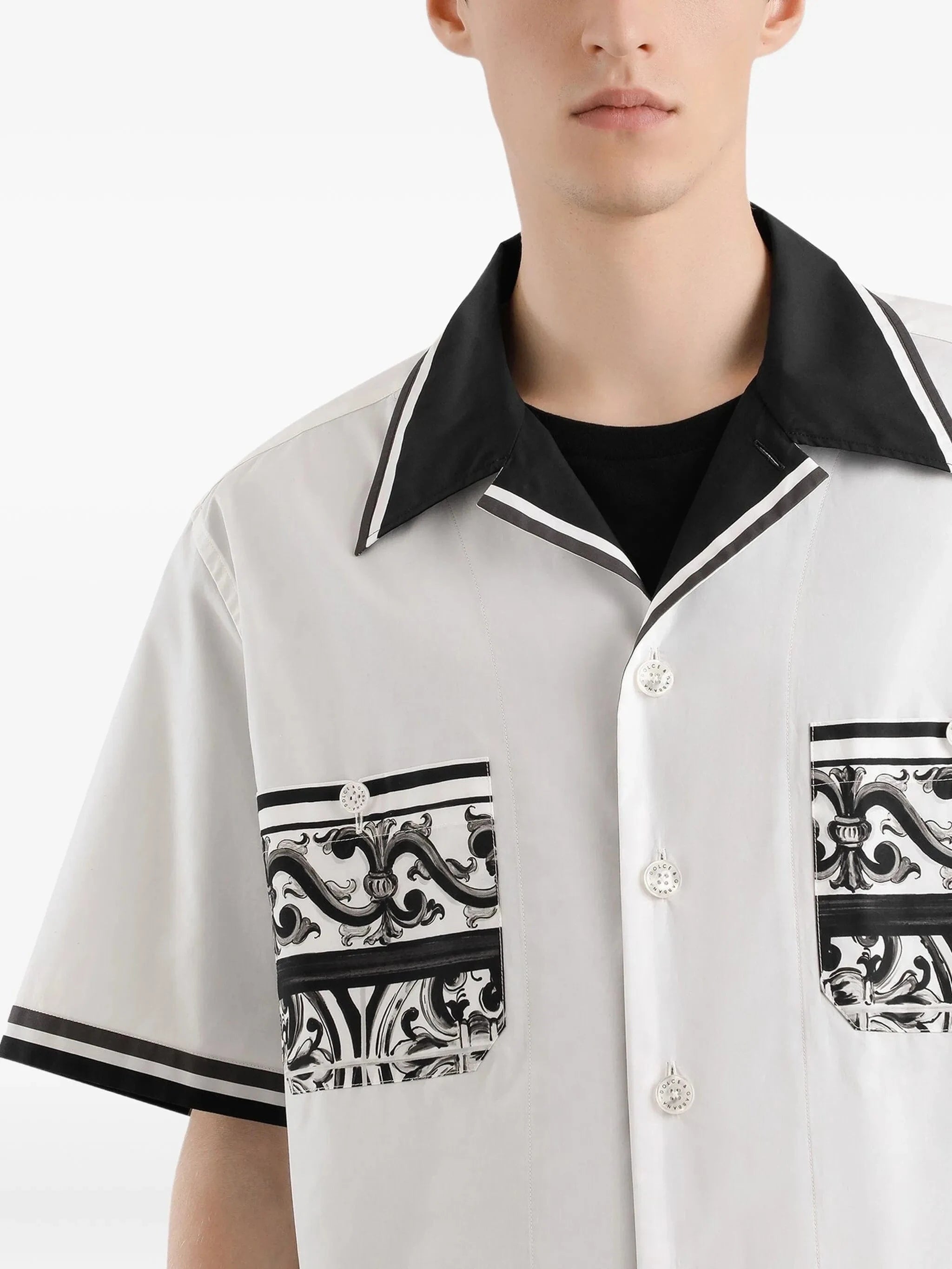 Dolce & Gabbana Majolica-Print Shirt