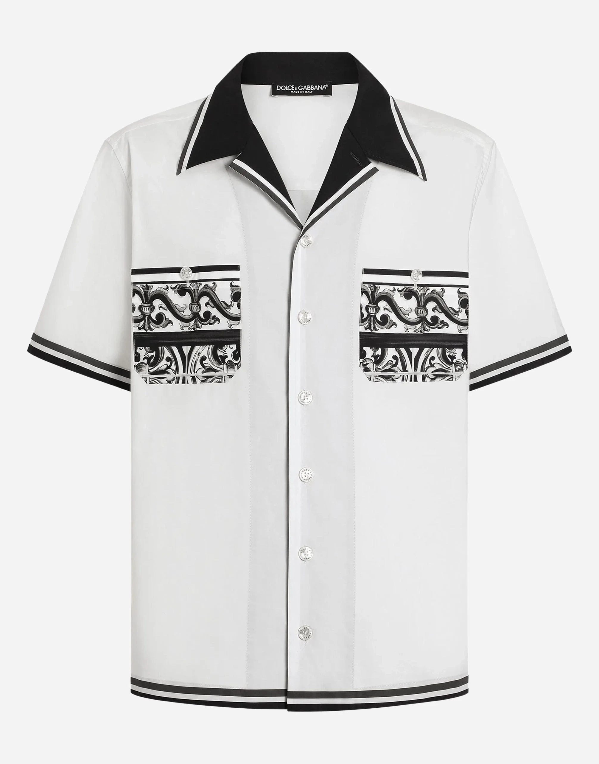 Dolce & Gabbana Majolica-Print Shirt