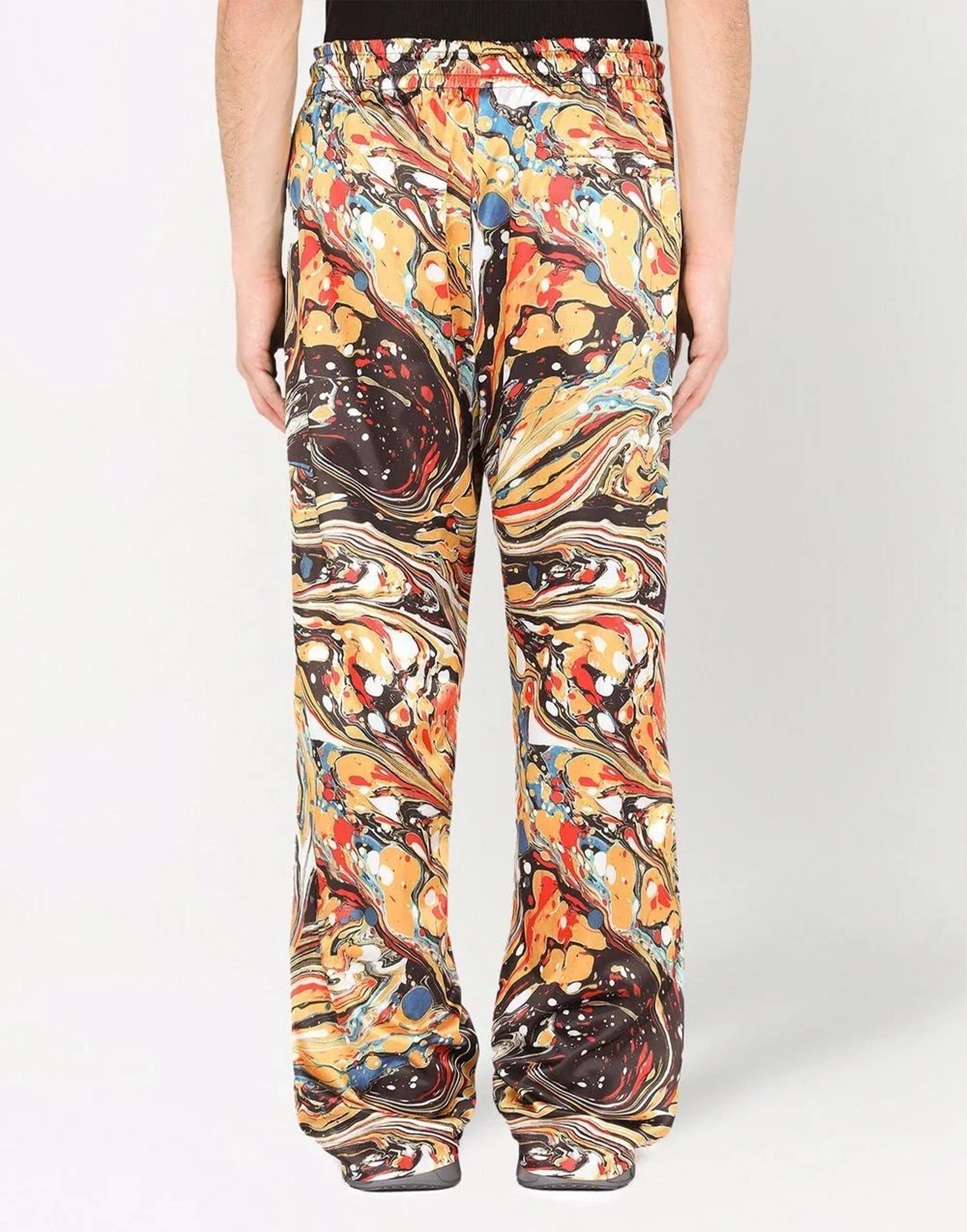 Dolce & Gabbana Marble-Print Track Pants