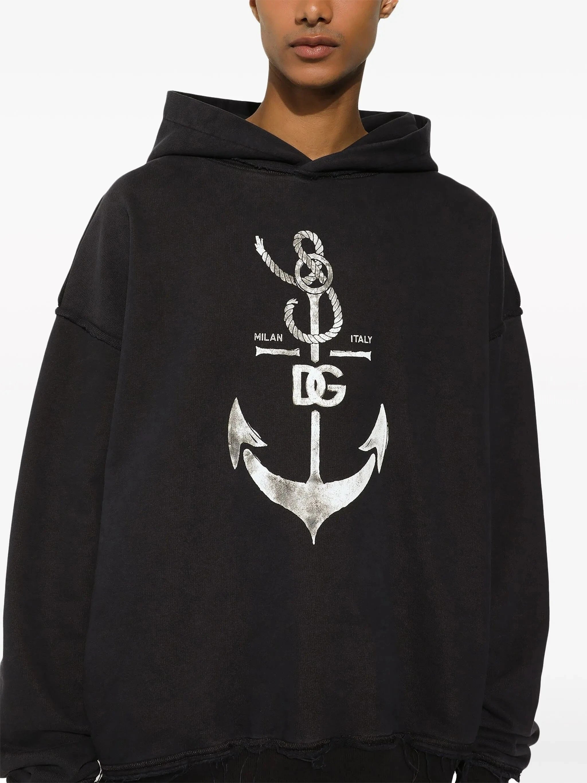 Dolce & Gabbana Marina Print Hoodie