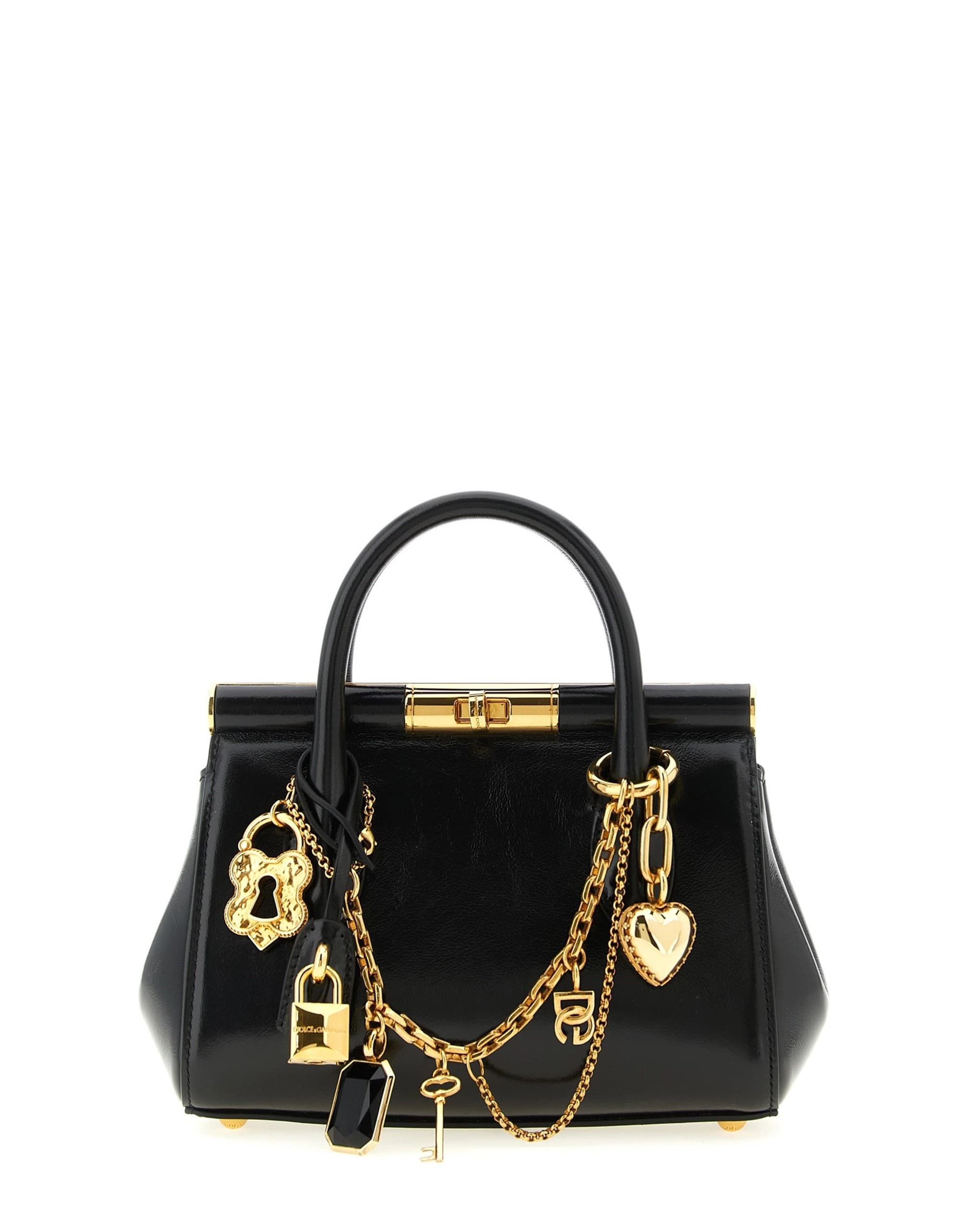 Dolce & Gabbana Dolce & Gabbana Marlene Mini Handbag With Charms