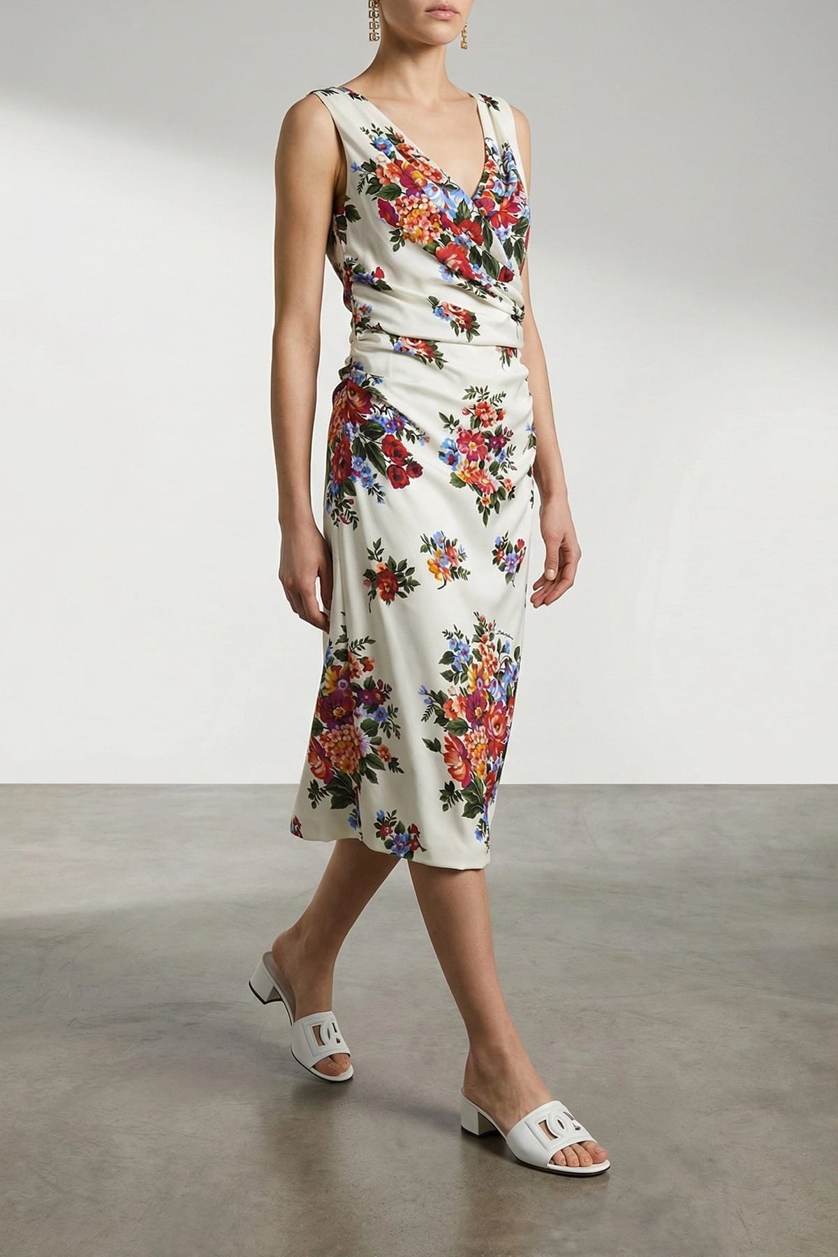 Dolce & Gabbana Mazzo Di Fiori Dress - alternate view