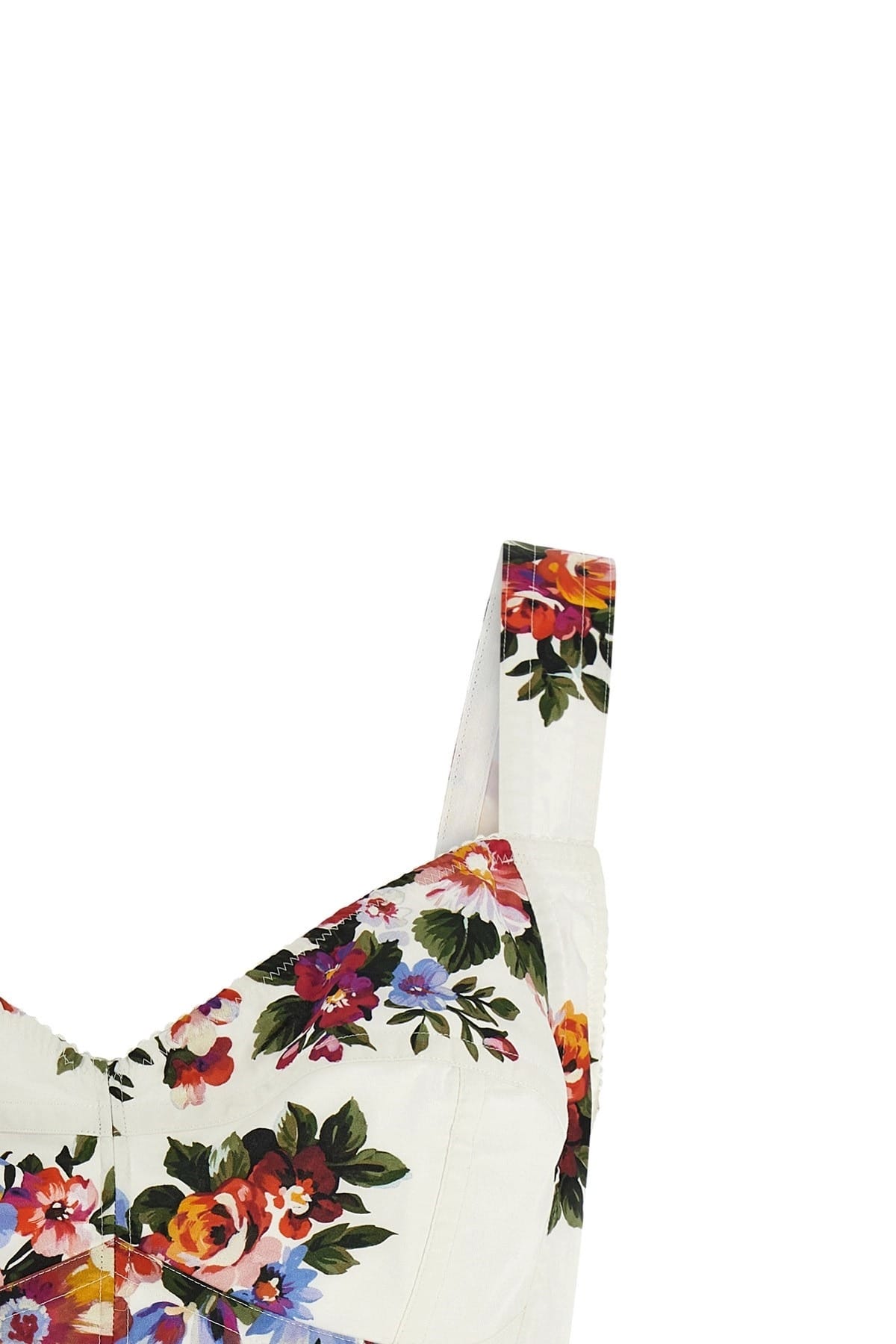 Dolce & Gabbana Dolce & Gabbana Mazzo Di Fiori Print Top