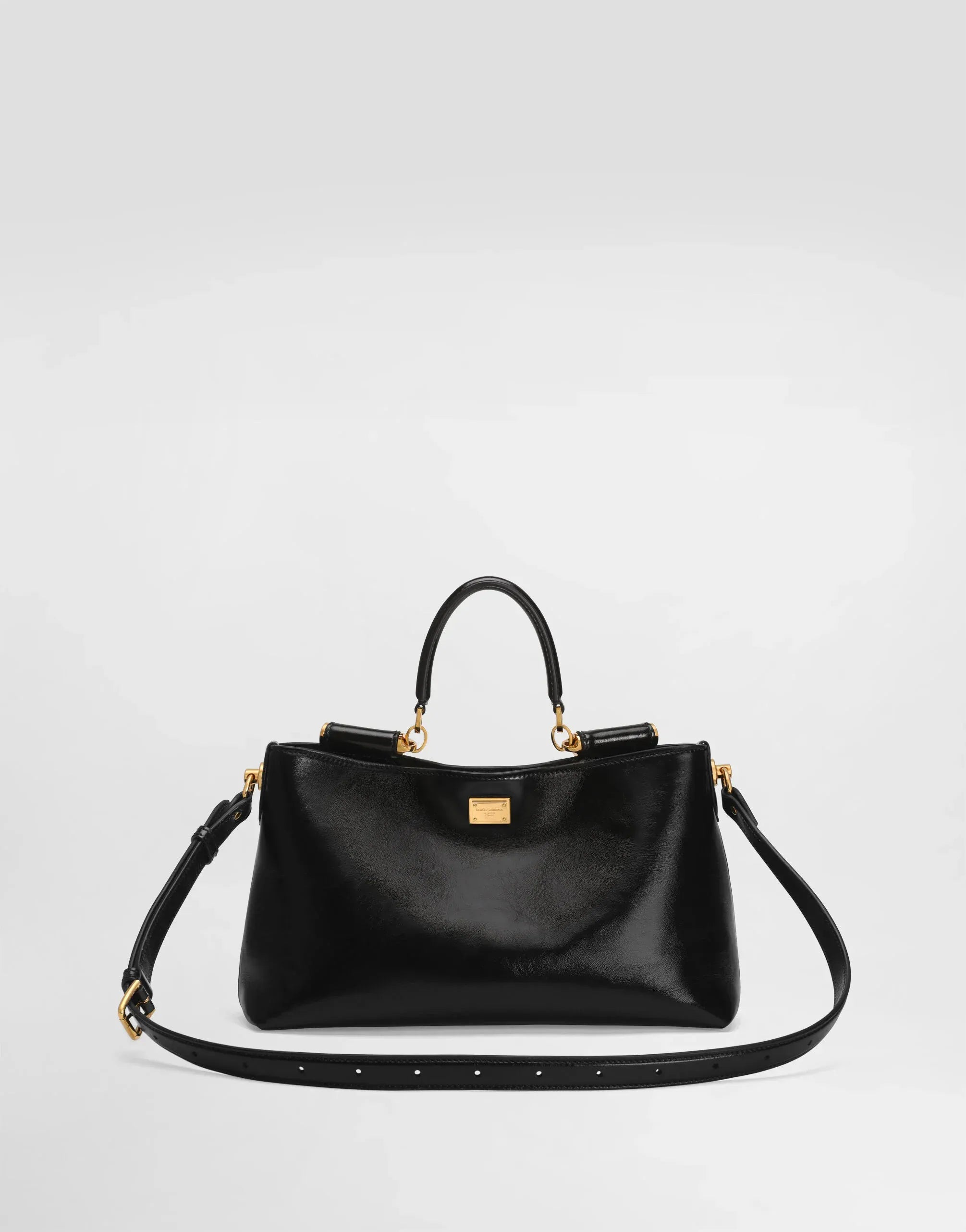 Dolce & Gabbana Medium Vittoria Leather Handbag