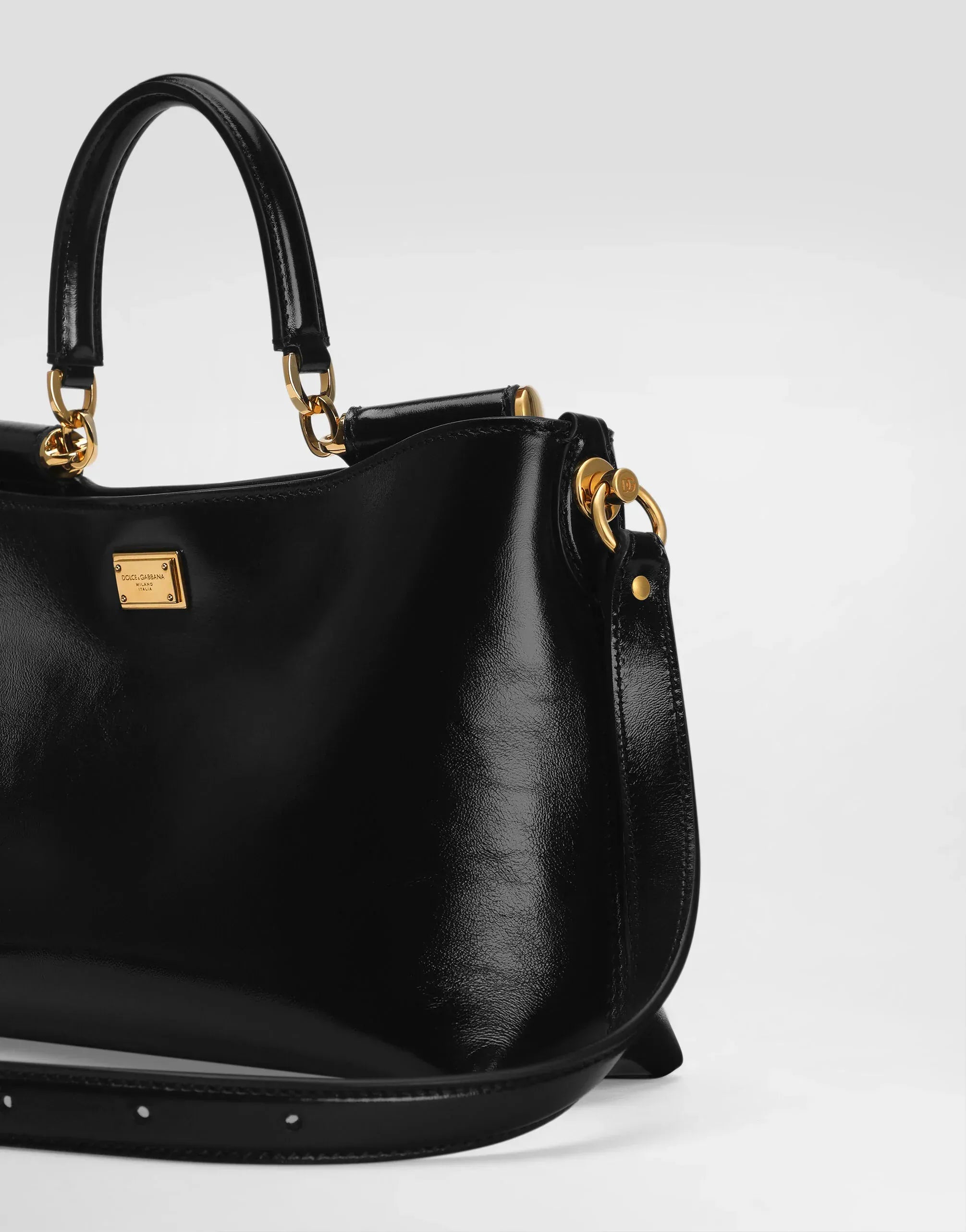 Dolce & Gabbana Medium Vittoria Leather Handbag