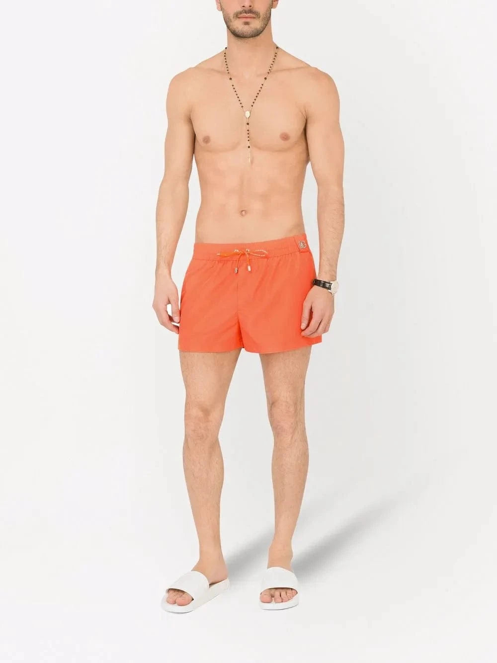 Dolce & Gabbana Metal DG logo Swim Shorts