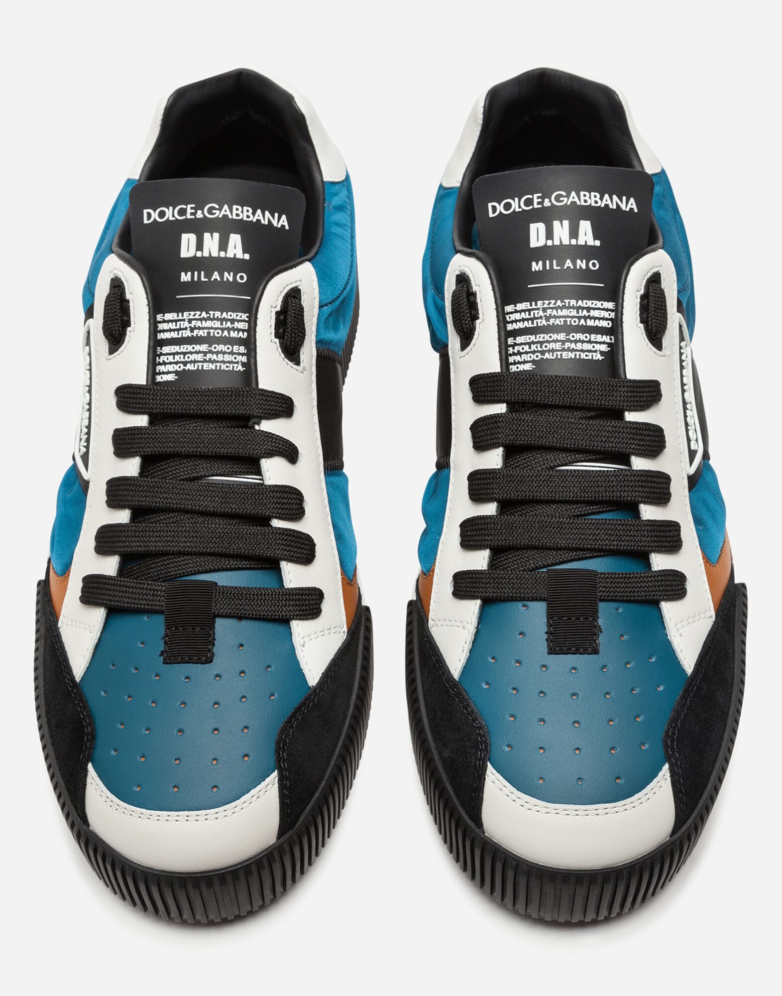 Dolce & Gabbana Dolce & Gabbana Miami Mixed-Material Sneakers