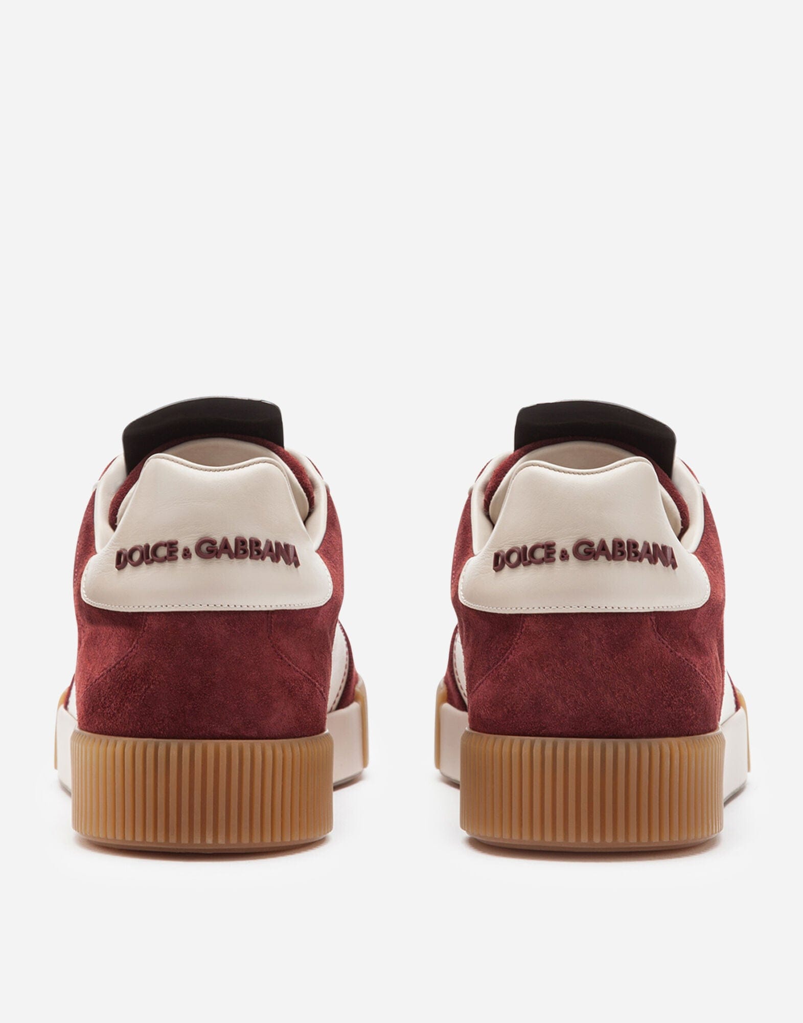 Dolce & Gabbana Miami Split-Grain Leather Sneakers