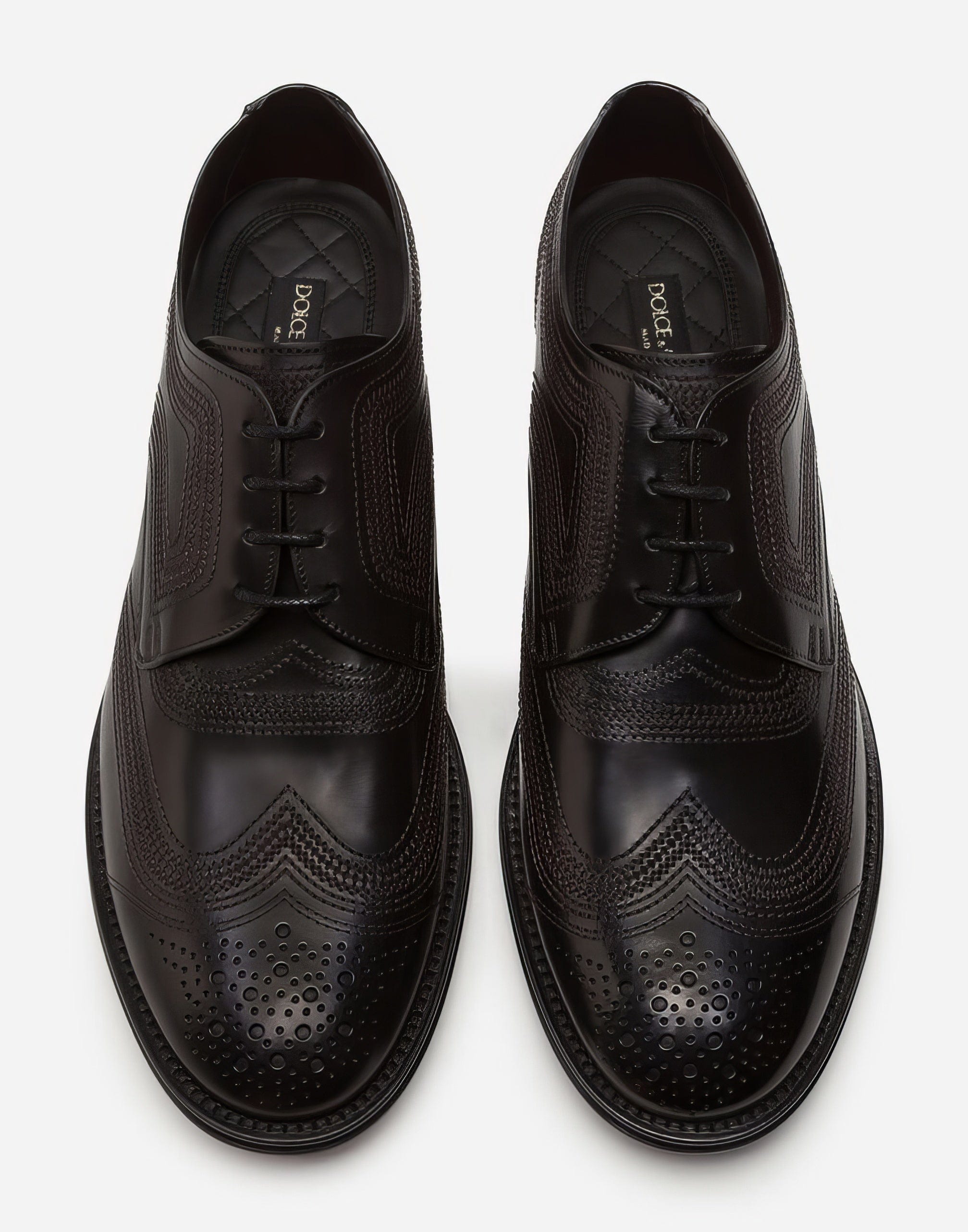 Dolce & Gabbana Michelangelo Brogue Derby Shoes