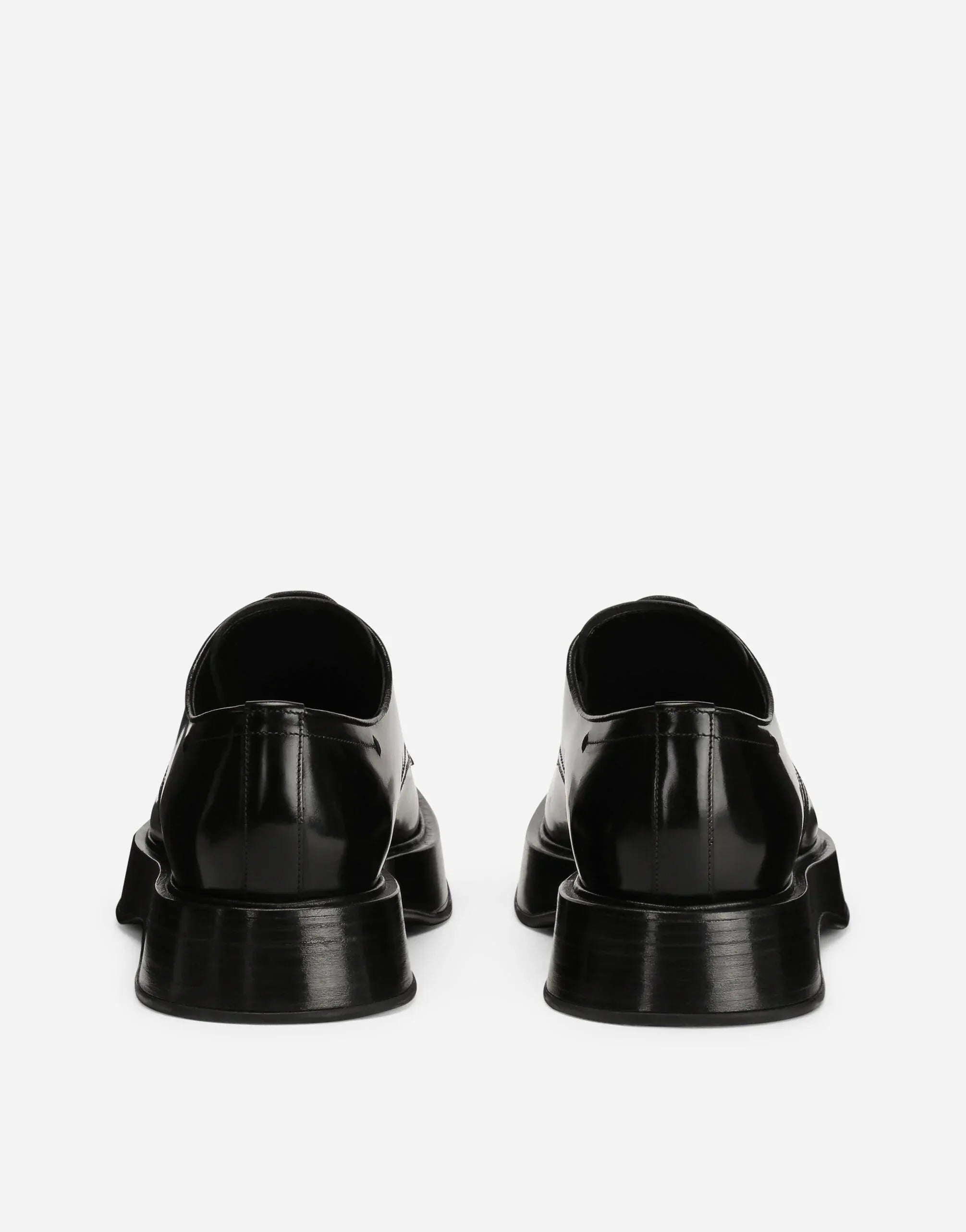 Dolce & Gabbana Michelangelo Logo-Plaque Derby Shoes